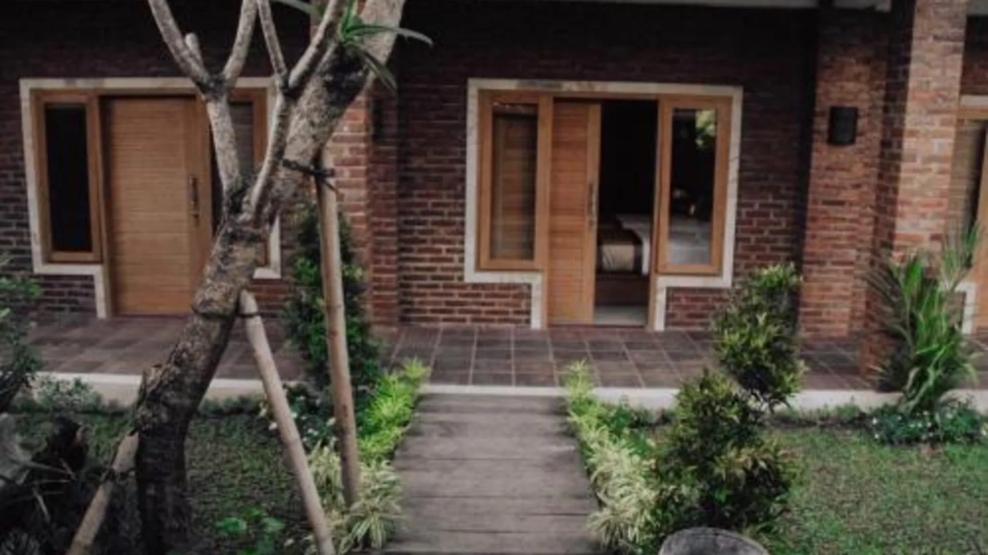 발리 The Govardhan Homestay 4성급 호텔 전망