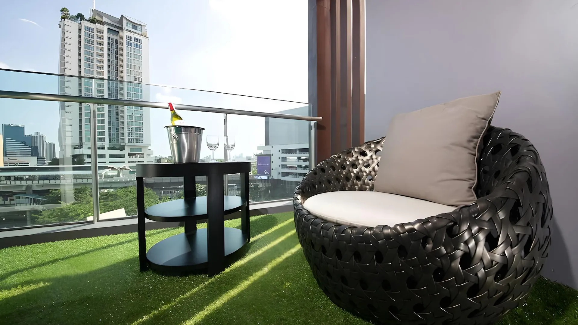 방콕 시빅 호라이즌 호텔 앤 레지던스 3성급 호텔 전망