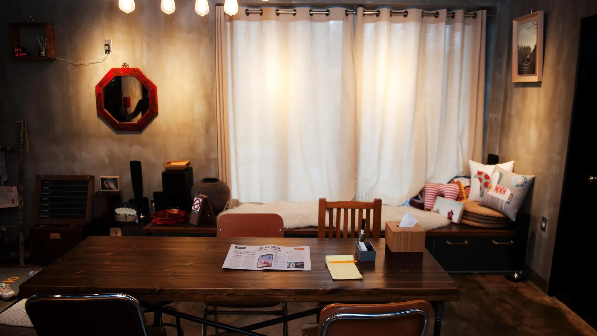 서울 투투 하우스 1성급 호텔 레스토랑