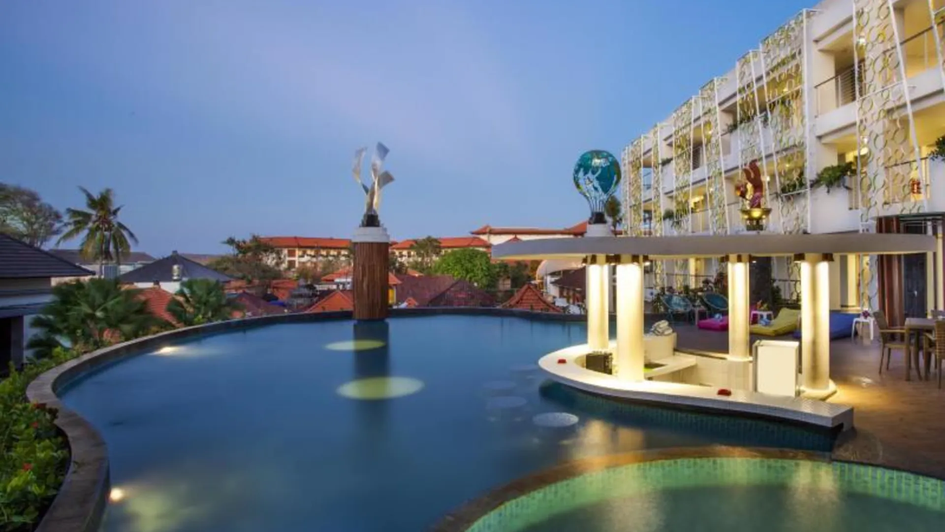 발리 이온 발리 베노아 호텔 4성급 호텔 객실