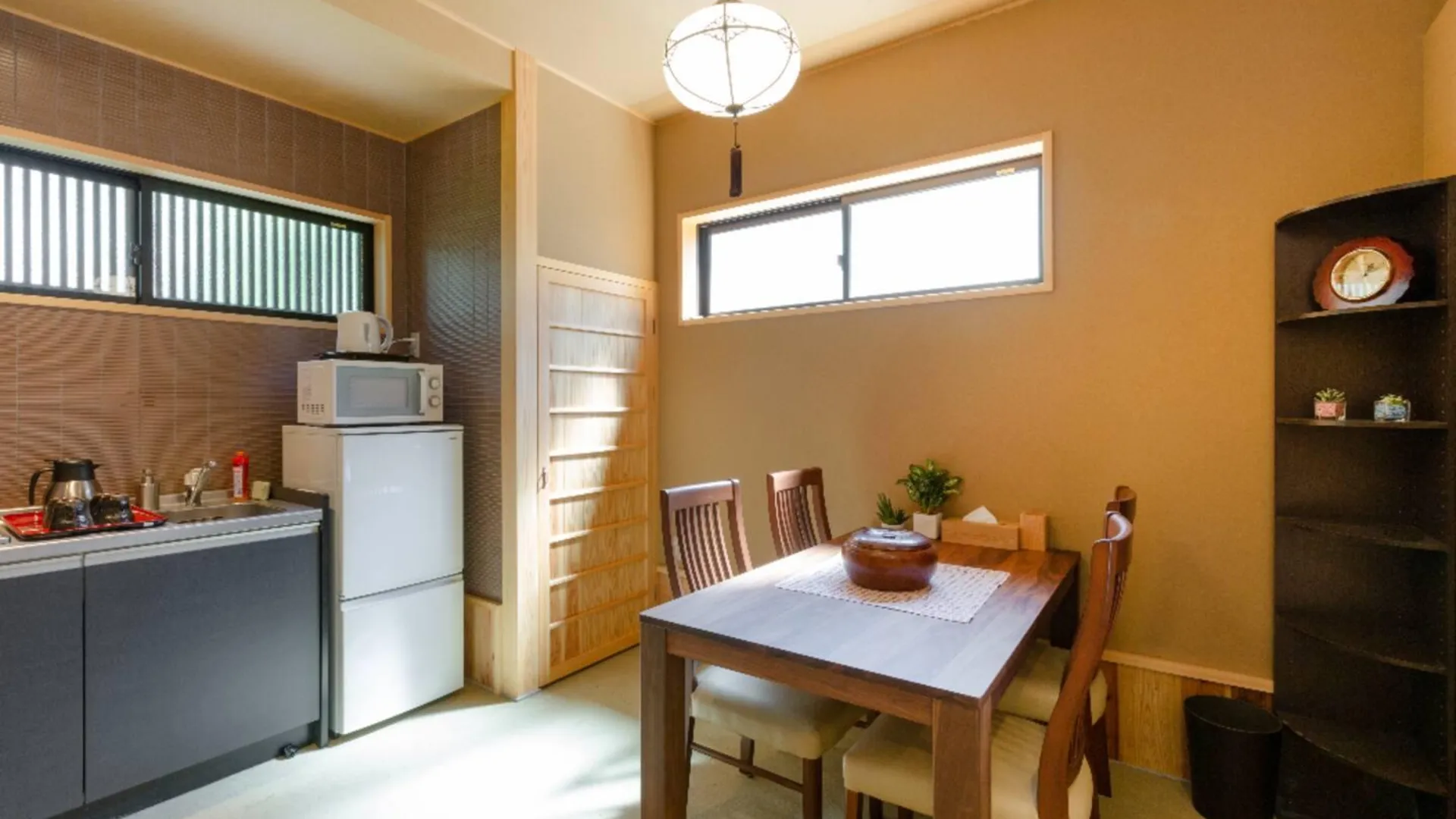 교토 가와라마치의 빌라 (80m², 침실 3개, 프라이빗 욕실 1개) 4성급 게스트하우스 레스토랑