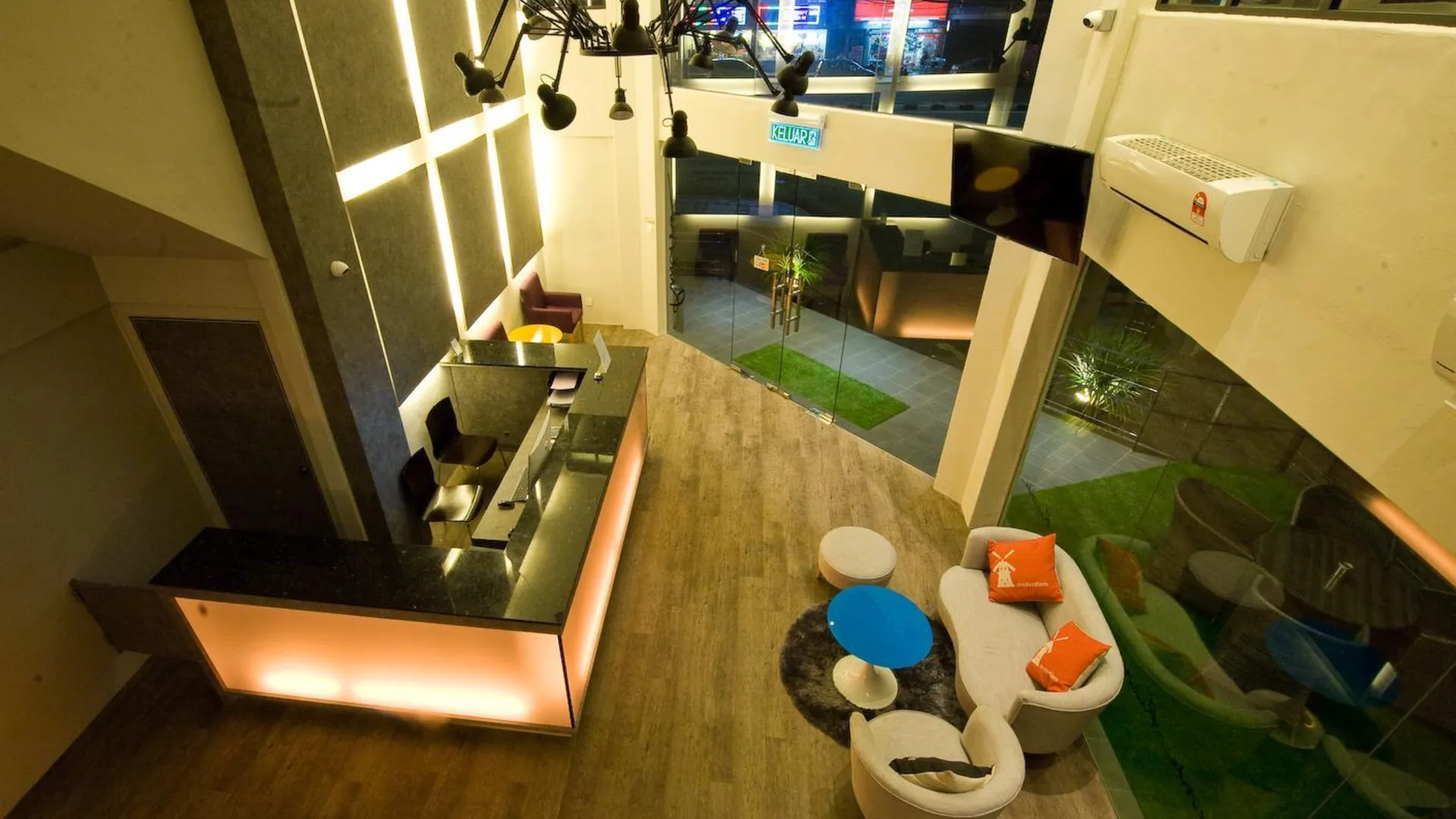 쿠안탄 리버사이드 부티크 호텔 2성급 호텔 전망