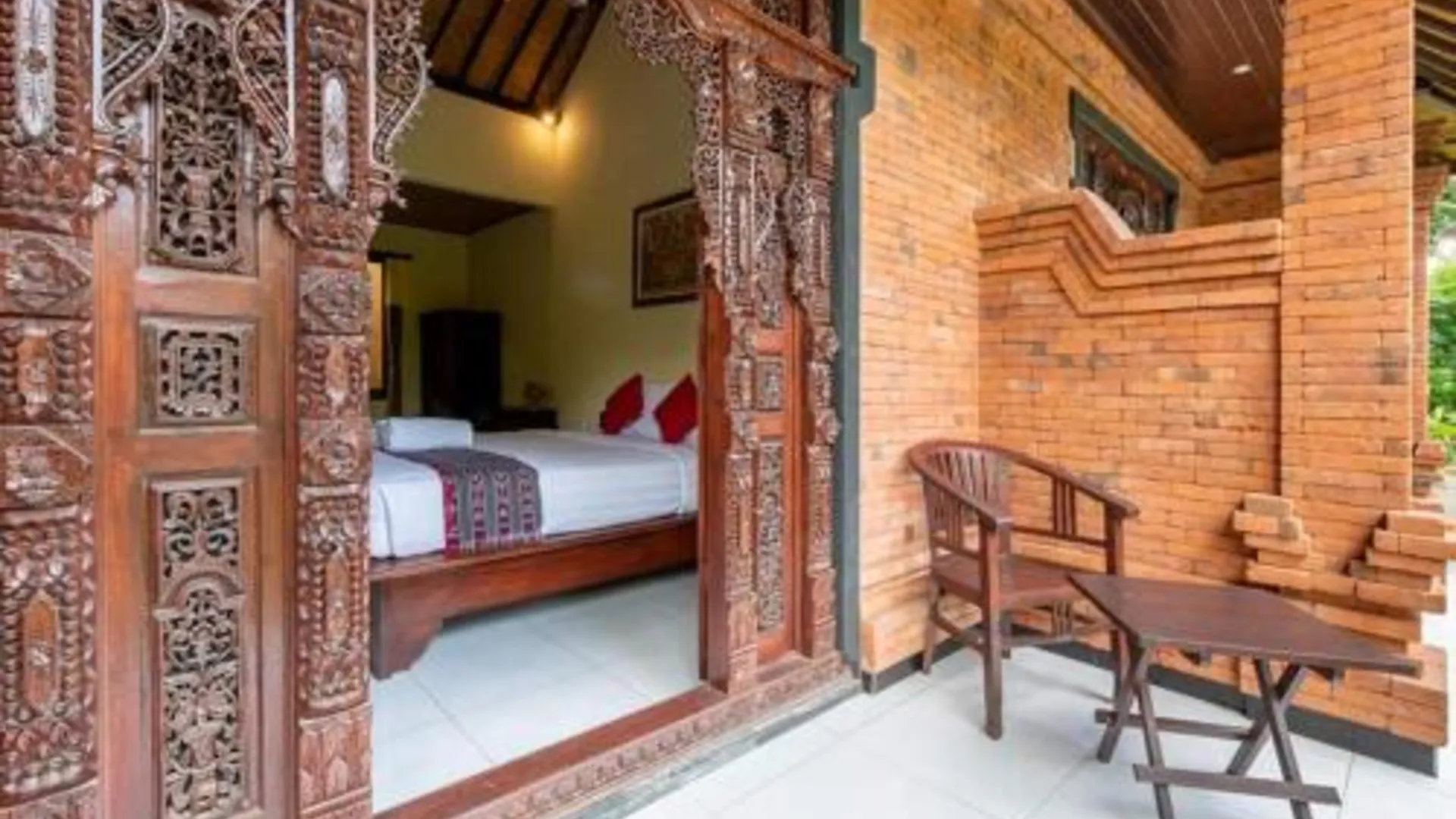 발리 우붓의 방갈로 (25m², 침실 1개, 프라이빗 욕실 1개) 4성급 게스트하우스 스위트룸