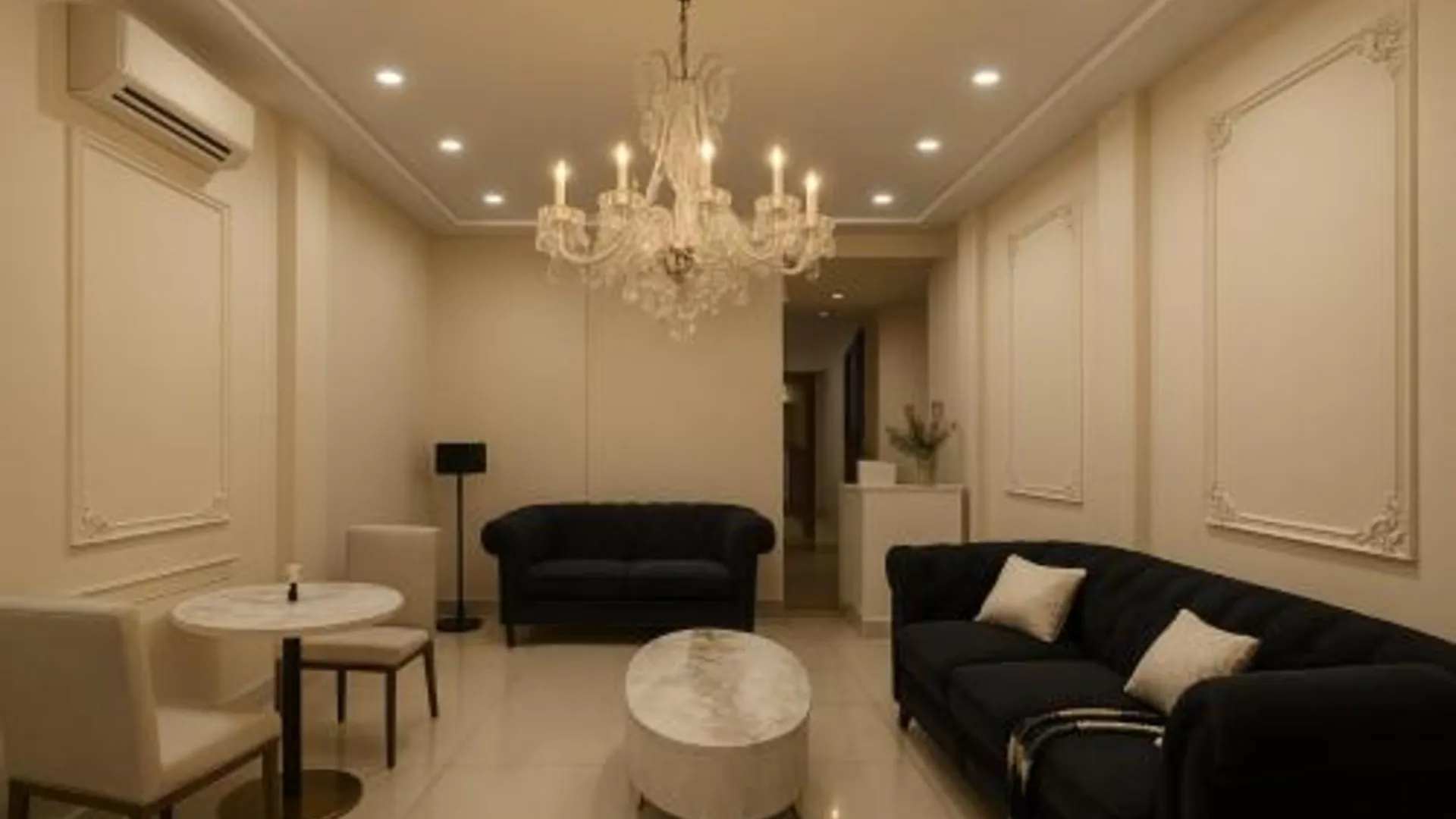 호치민 1군의 아파트먼트 (30m², 침실 1개, 프라이빗 욕실 1개) 호텔 로비