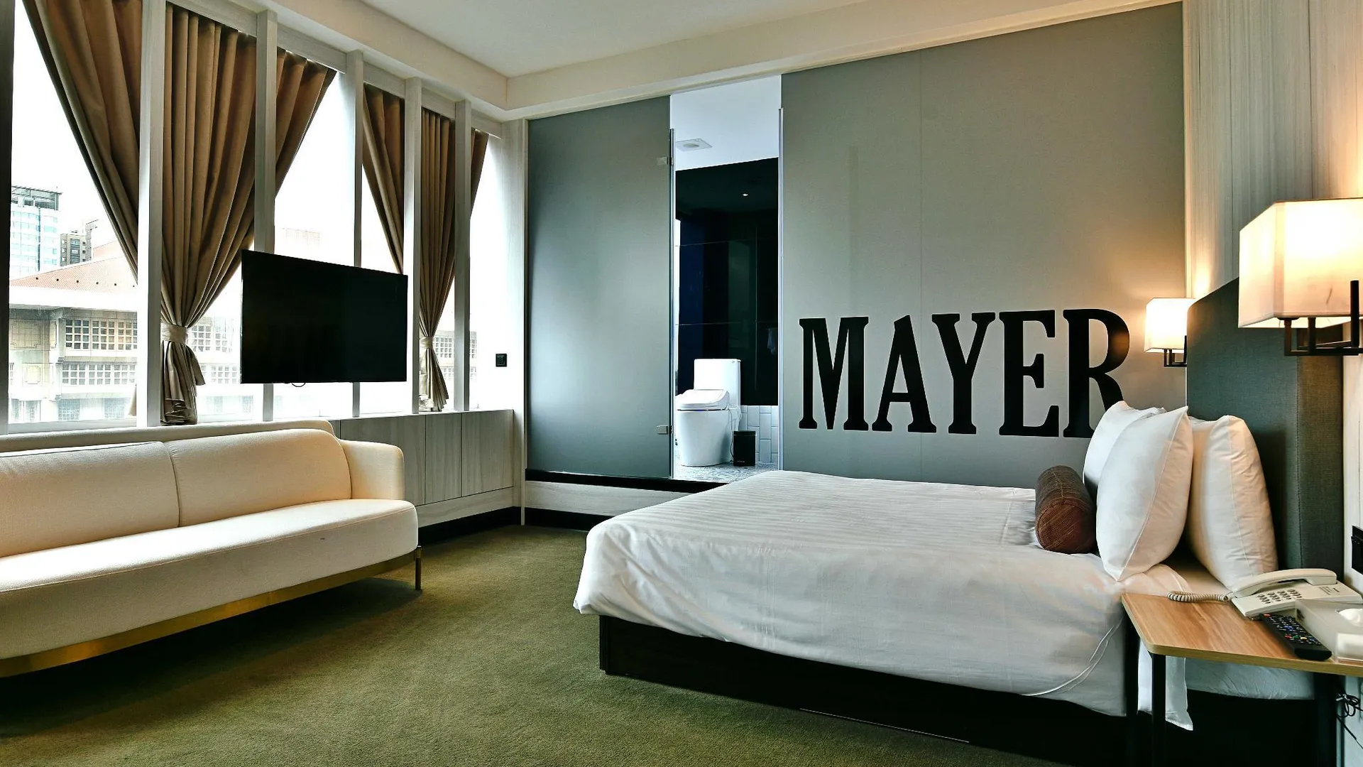 타이베이 마예르 인 3성급 호텔 스위트룸