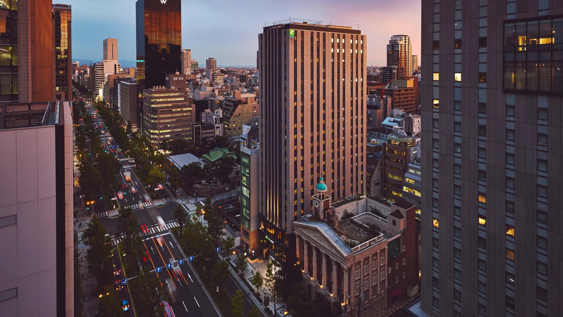 오사카 홀리데이 인 익스프레스 오사카 시티 센터 - 미도스지 바이 IHG 3성급 호텔 외관