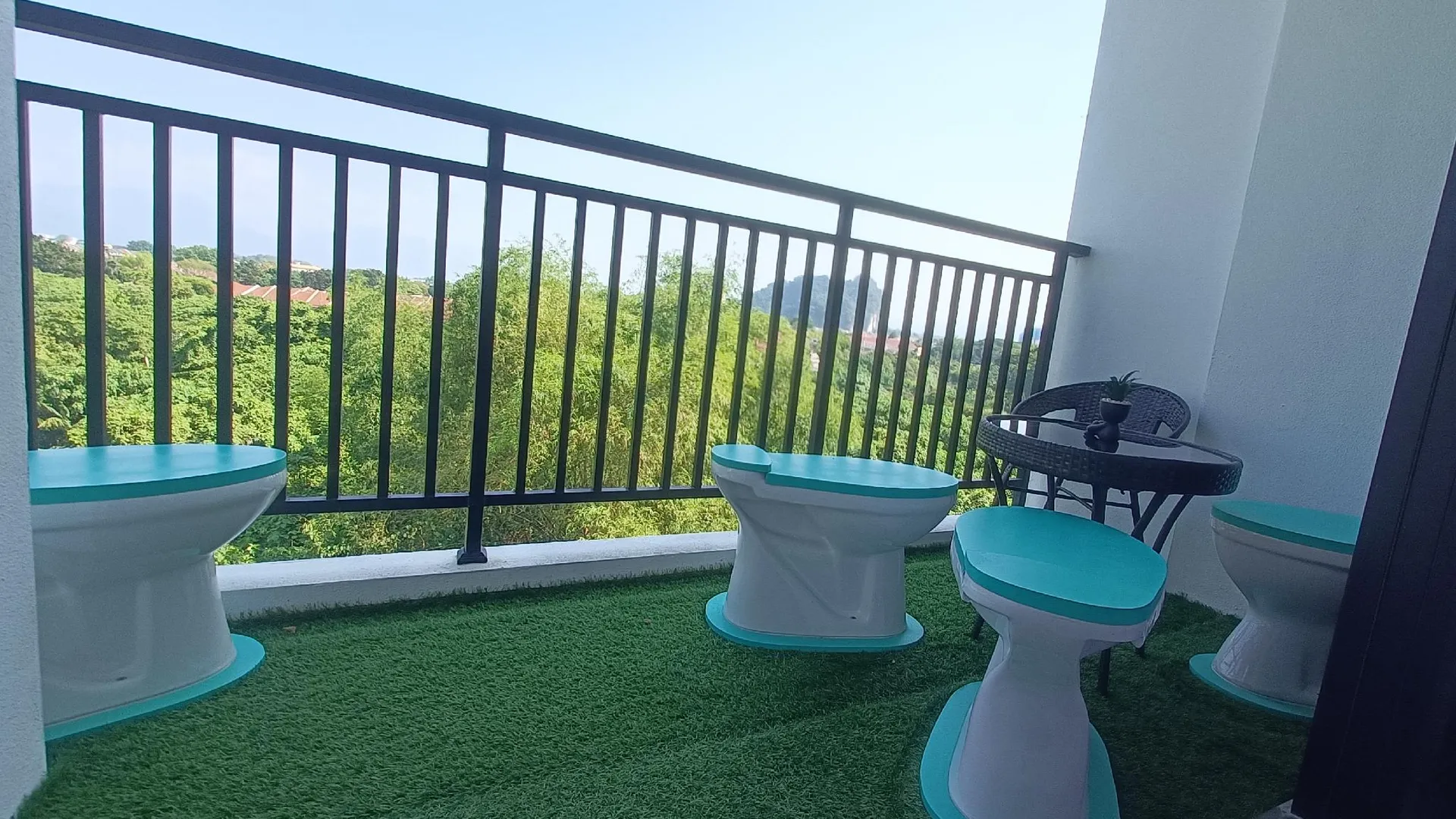 이포 탐분의 아파트먼트 (90m², 침실 3개, 프라이빗 욕실 2개) 4성급 싱글룸 객실