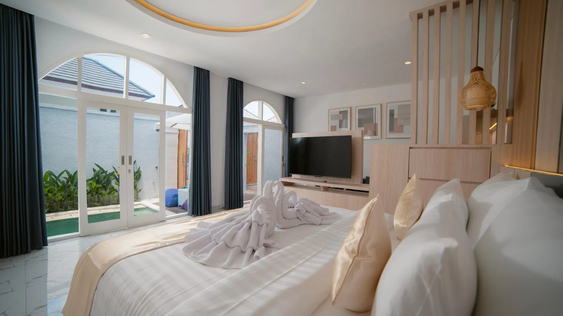 발리 디쿠부 발리 빌라 앤 스위트 5성급 게스트하우스 스위트룸