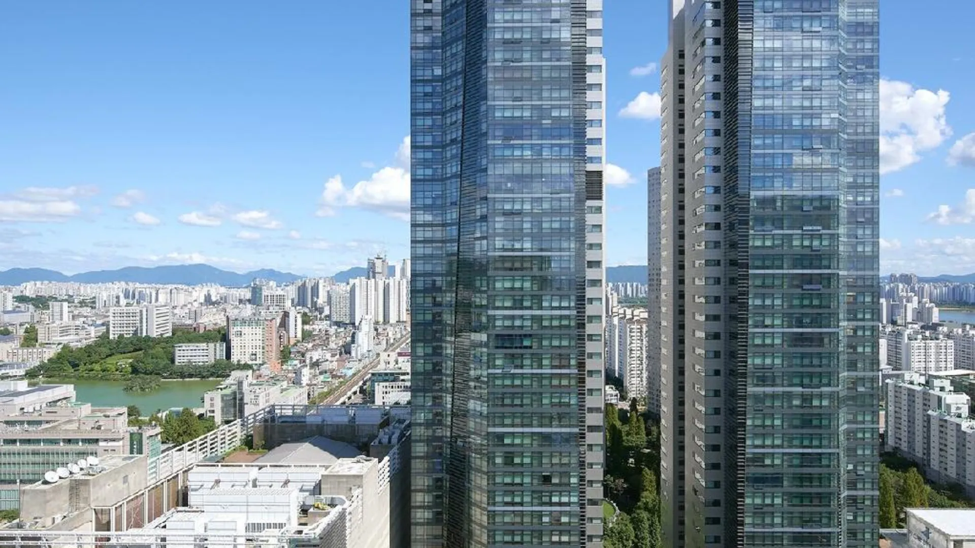 서울 광진의 프라이빗 하우스 (m², 침실 2개, 프라이빗 욕실 1개) 3성급 싱글룸 전망