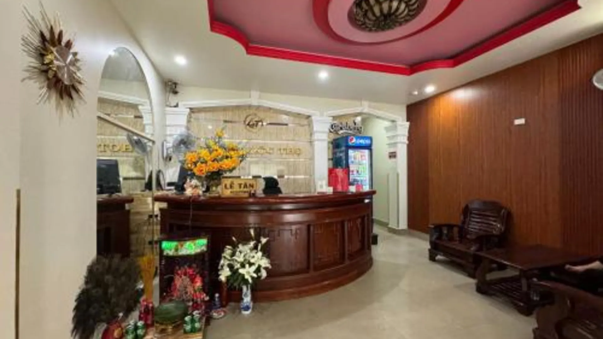 호치민 Khách Sạn Lộc Thọ 호텔 로비