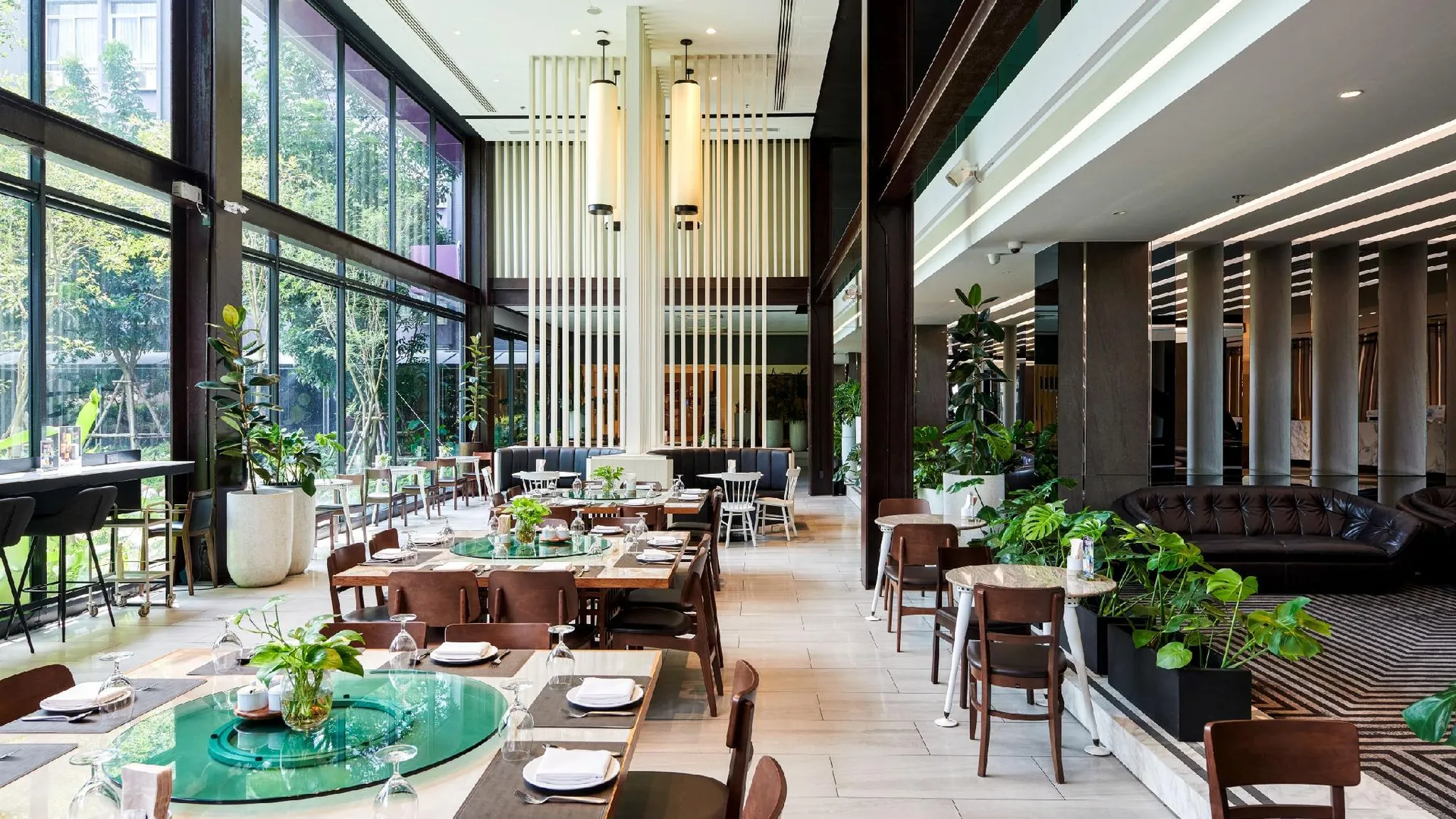 방콕 TK. 팰리스 호텔 앤 컨벤션 방콕 4성급 호텔 로비