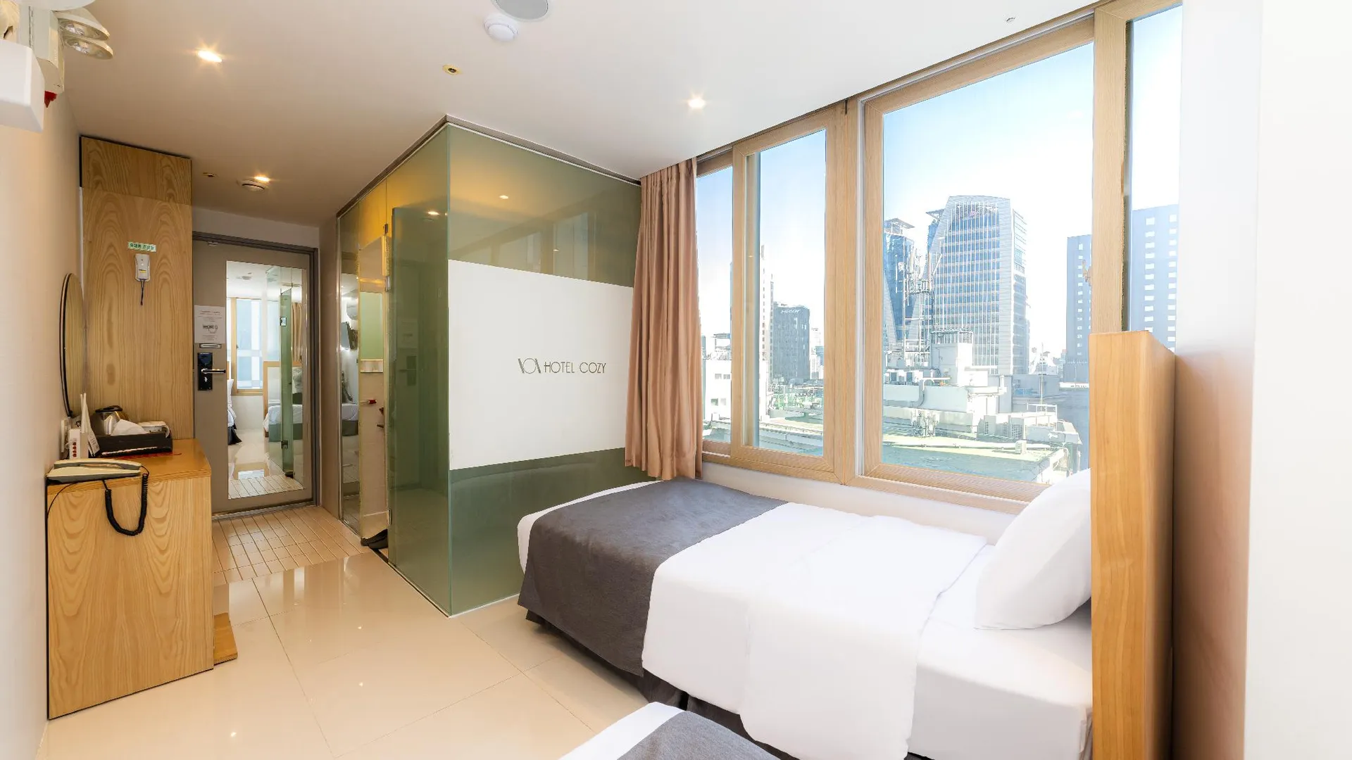 서울 호텔 코지 명동  3성급 호텔 전망