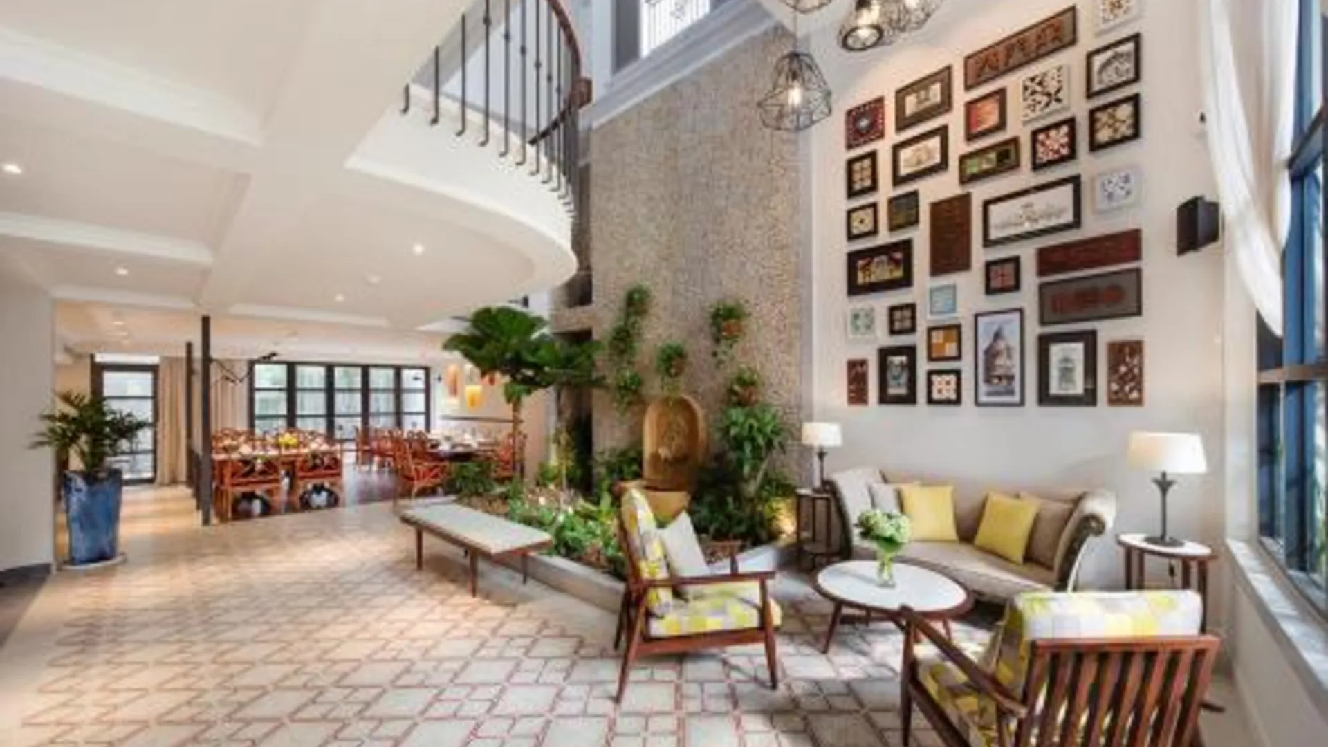 호치민 메종 드 카밀 부티크 호텔 4성급 호텔 로비