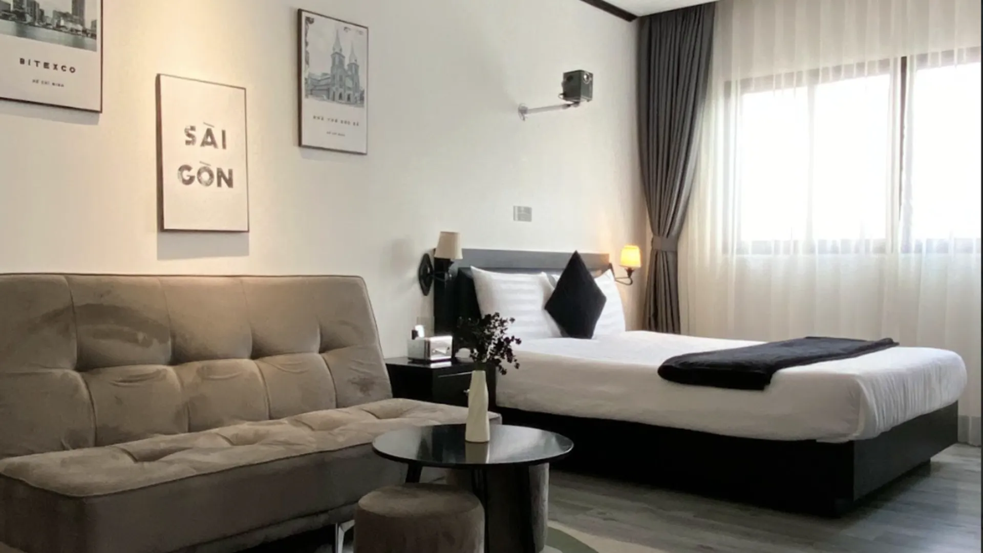 하노이 아틀란티스 아파트먼트 응우옌타이혹 5성급 호텔 스위트룸