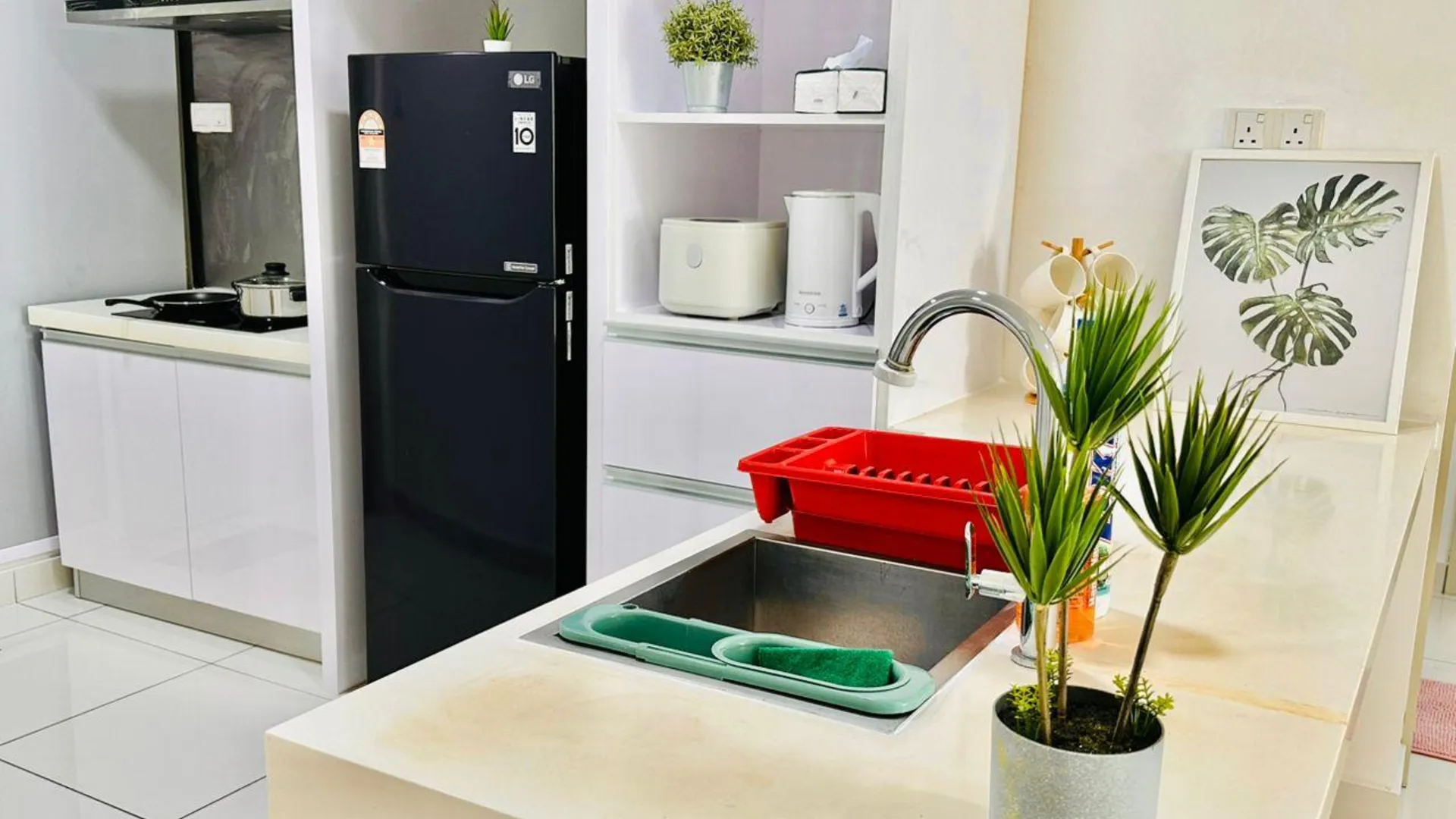 조호바루 / 조호르바루 수투랑바루의 아파트먼트 (110m², 침실 3개, 프라이빗 욕실 2개) 3성급 싱글룸 수영장