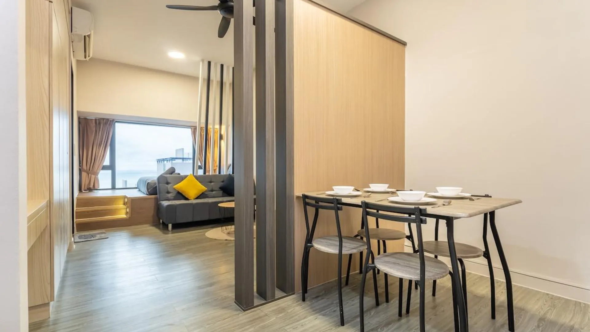 말라카 멜라카 라야의 아파트먼트 (m², 침실 1개, 프라이빗 욕실 1개) 3성급 게스트하우스 레스토랑