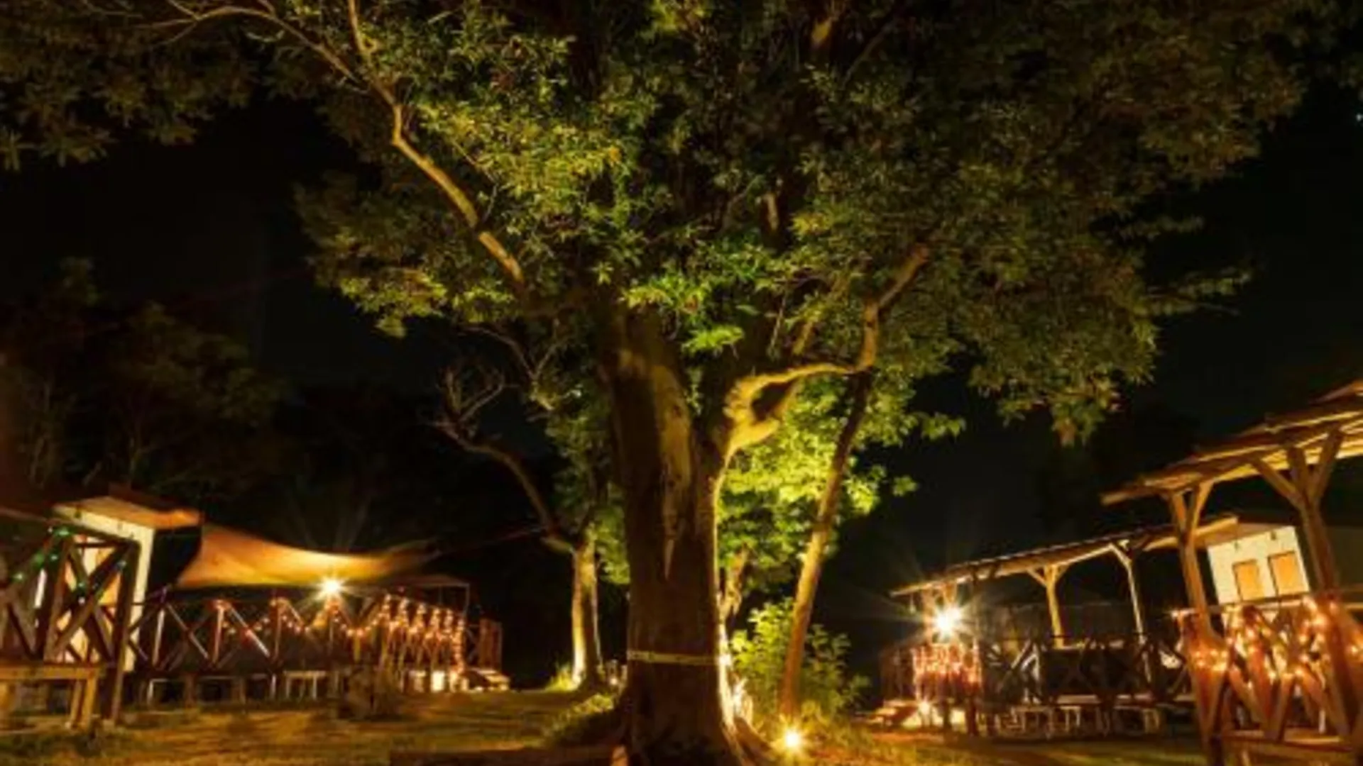 오키나와 본섬 Muribushi-PLUS Gramping TENT 4성급 싱글룸 외관