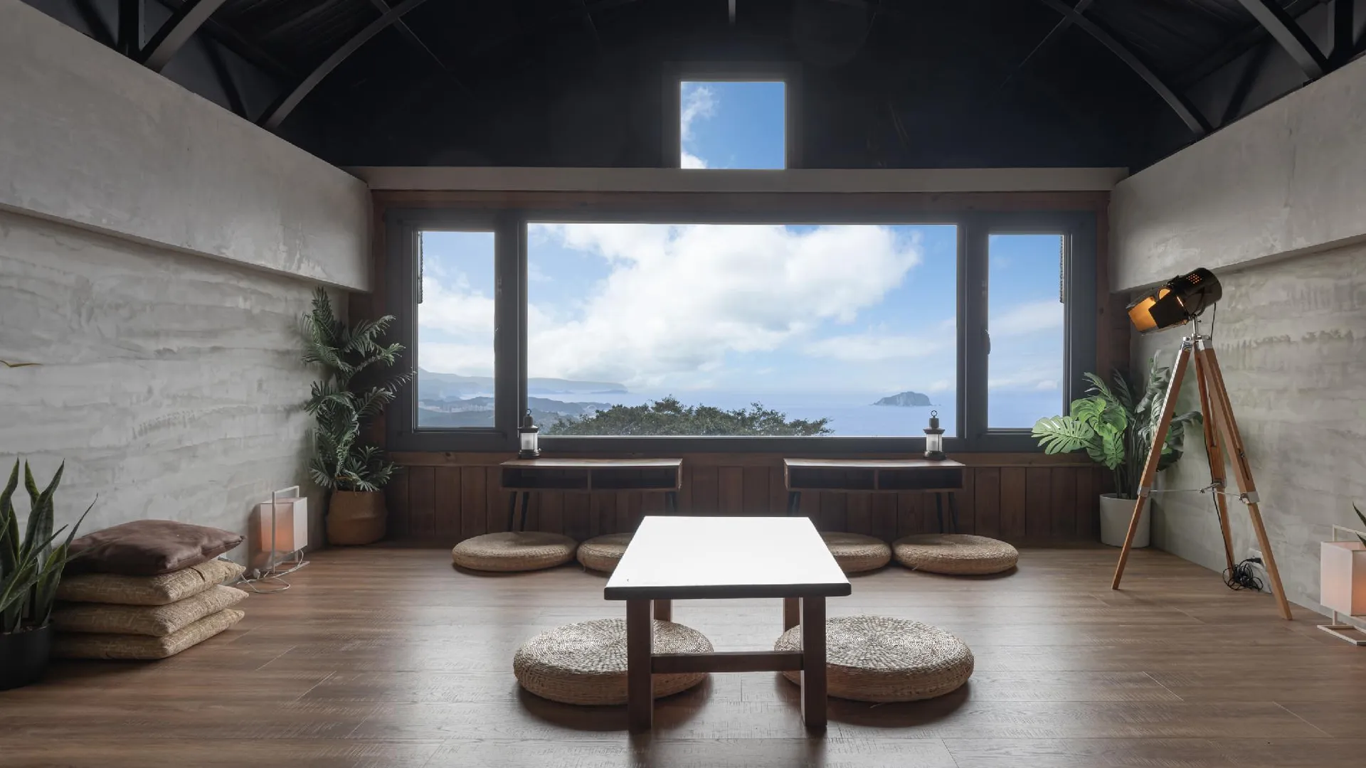 타이베이 지우펀 디 오션 띠어리 4성급 게스트하우스 로비