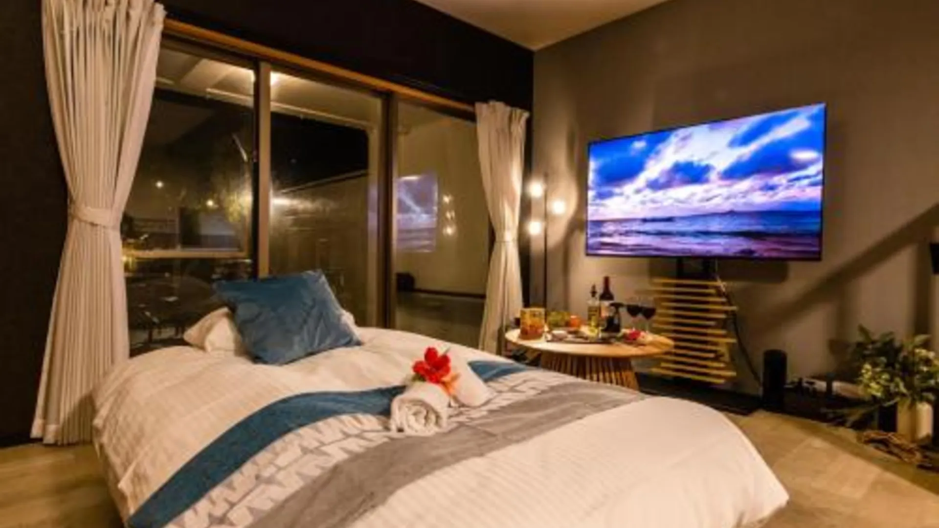 오키나와 본섬 Alpha Terrace Motobu Hills 3성급 게스트하우스 스위트룸