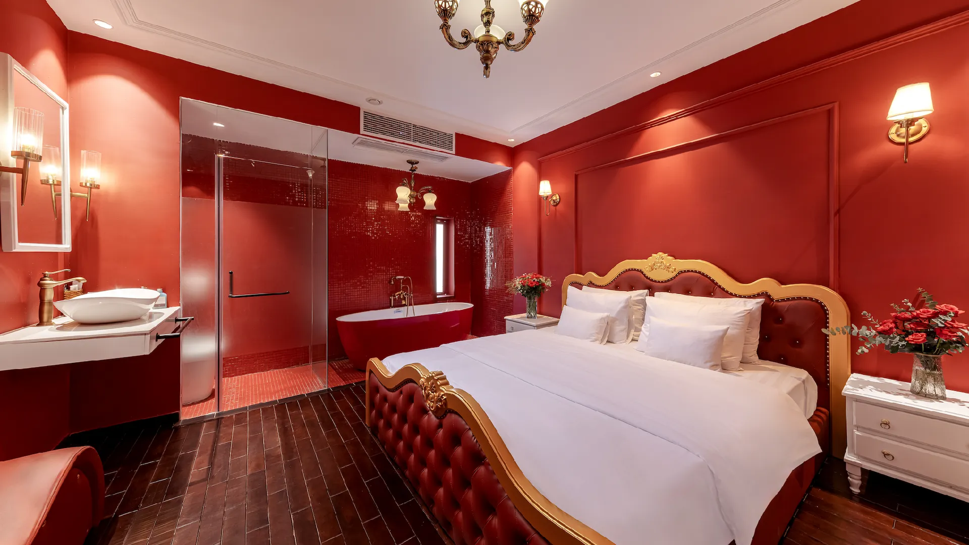 호치민 시크릿 가든 호텔 1성급 호텔 스위트룸