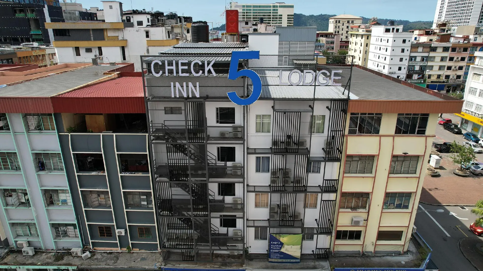 코타키나발루 체크인 5 4성급 호텔 객실