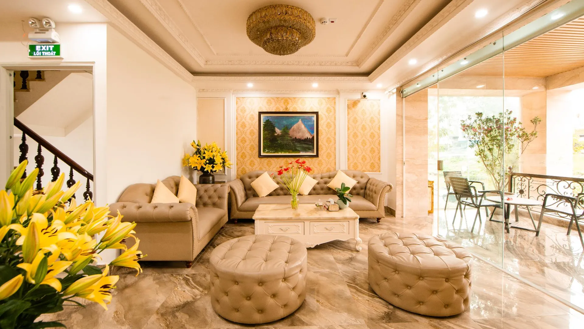 하노이 사오 방 호텔 3성급 호텔 로비