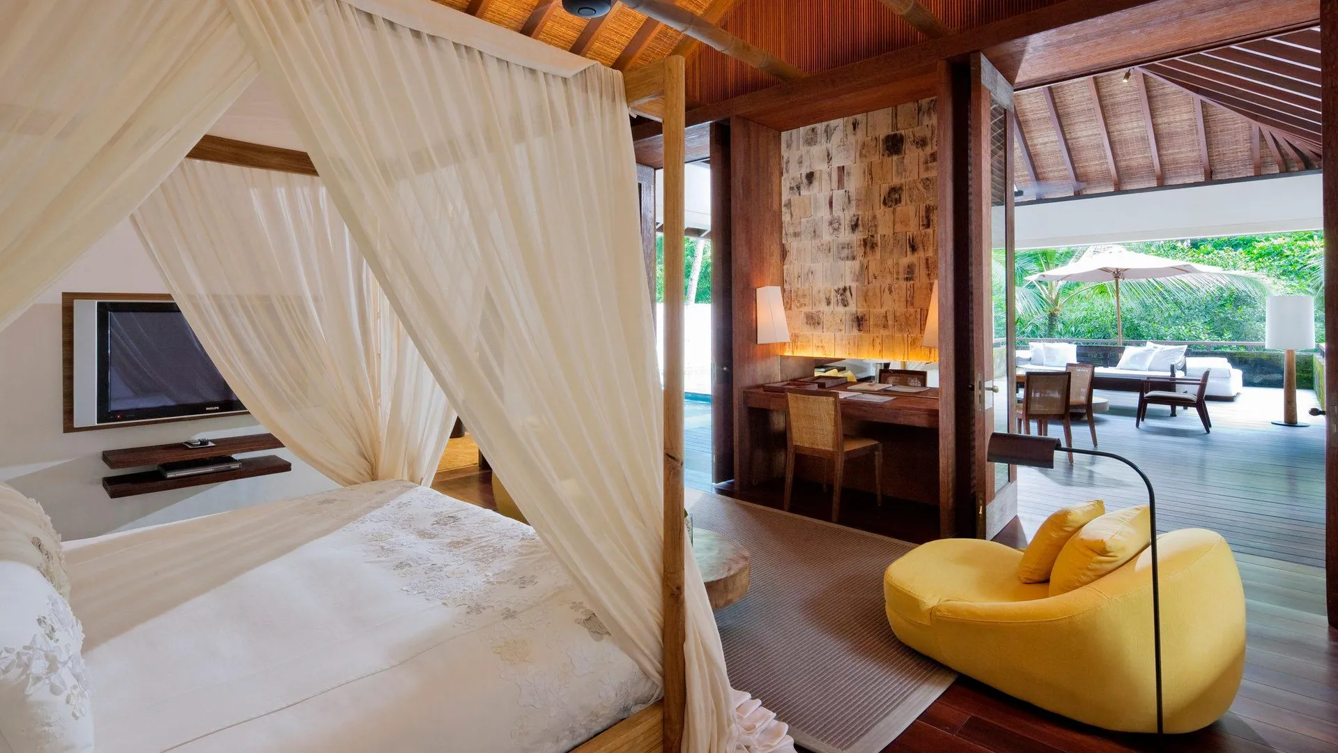 발리 코모 샴발라 에스테이트 5성급 호텔 전망