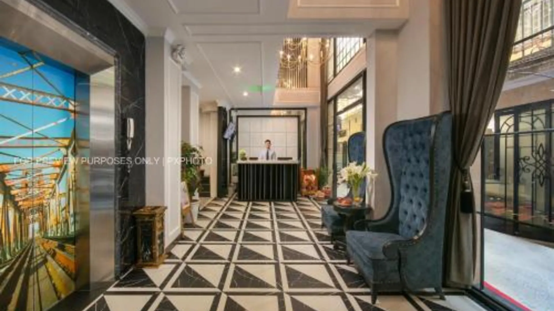 하노이 디 이미서리 하노이 호텔 앤 스파 4성급 호텔 외관