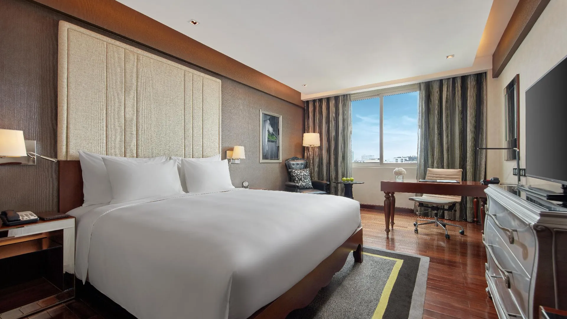 하노이 모벤픽 호텔 하노이 센터 5성급 호텔 전망