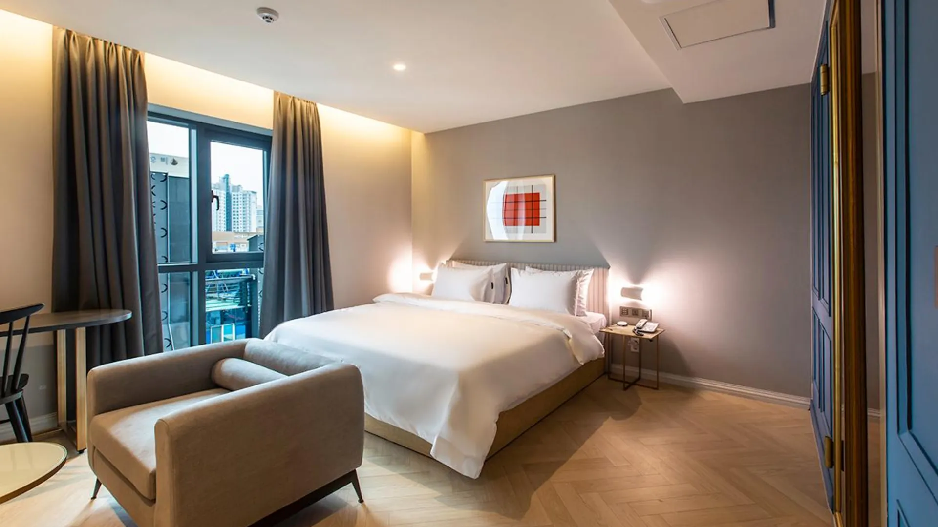 울산 브라운도트 삼산 1성급 호텔 스위트룸