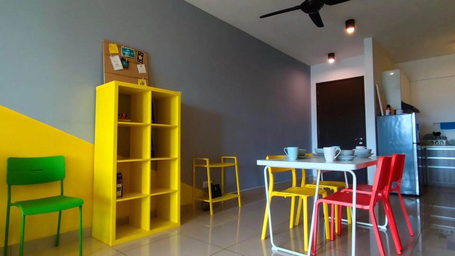 이포 캄풍 쿠차이의 프라이빗 하우스 (1000m², 침실 3개, 프라이빗 욕실 2개) 3성급 싱글룸 전망