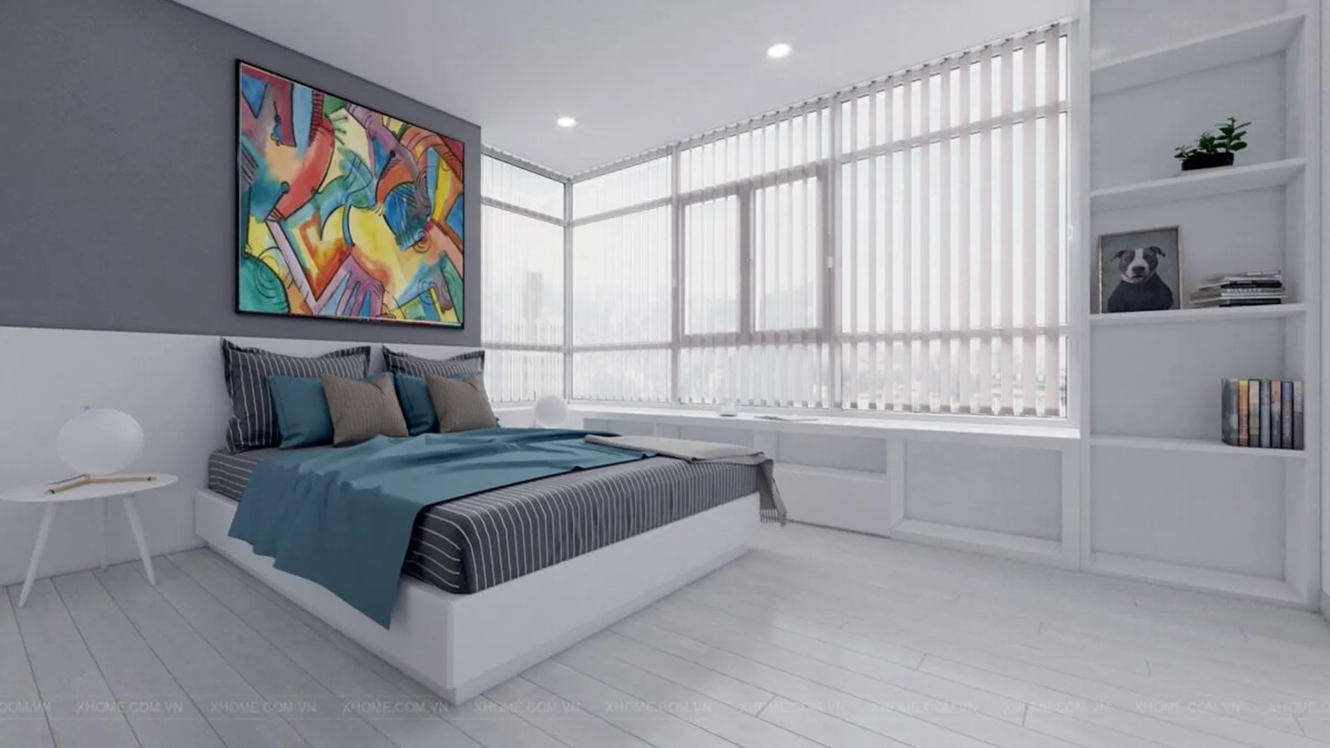 다낭 하이쩌우의 아파트먼트 (120m², 침실 3개, 프라이빗 욕실 2개) 5성급 싱글룸 스위트룸