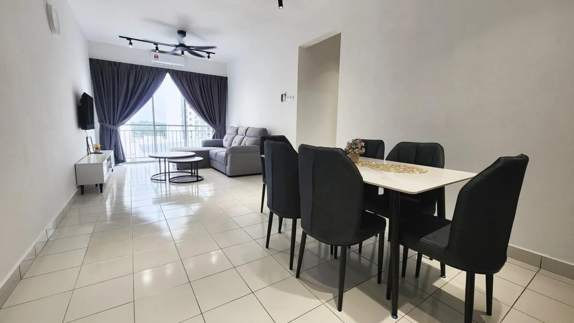 말라카 말라카 시내의 아파트먼트 (m², 침실 3개, 프라이빗 욕실 2개) 3성급 싱글룸 로비