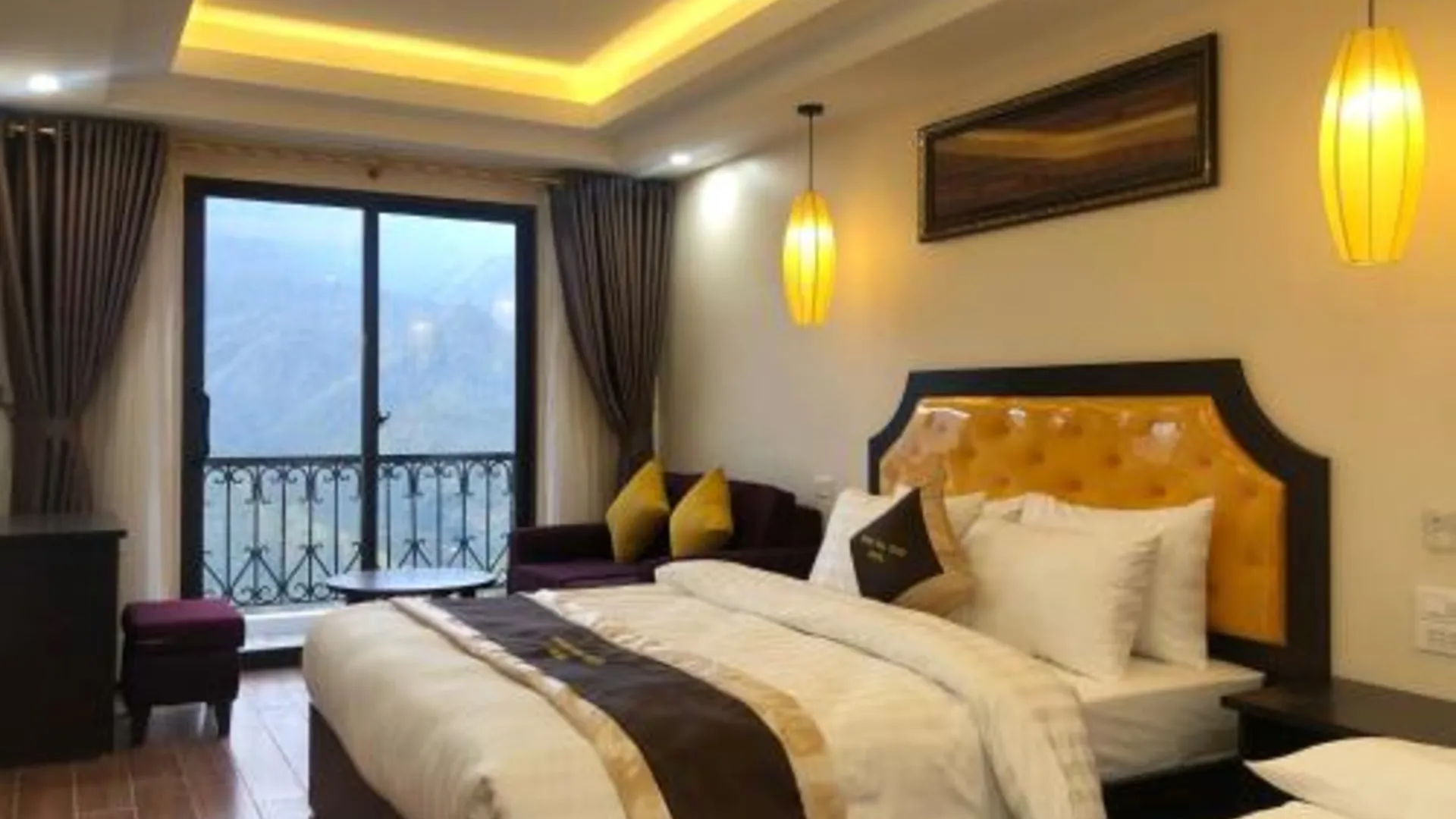 사파 사파 오디세이 호스텔 1성급 호텔 전망