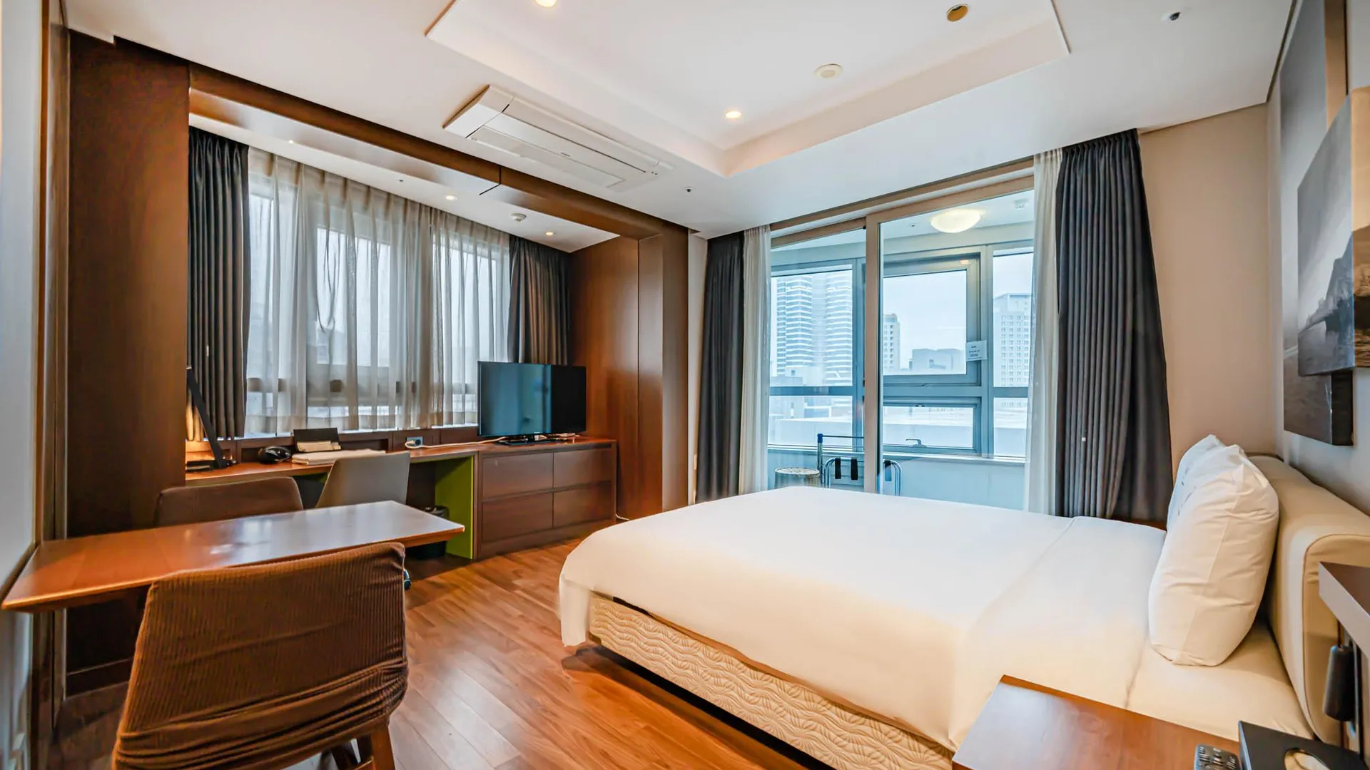 부산 W레지던스 호텔 해운대 4성급 호텔 스위트룸