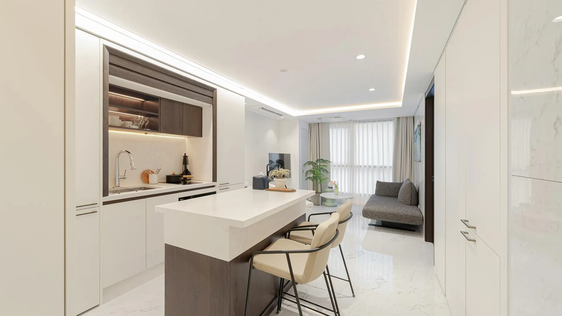 서울 르컬렉티브 강남 예술의전당 로이움 4성급 게스트하우스 로비