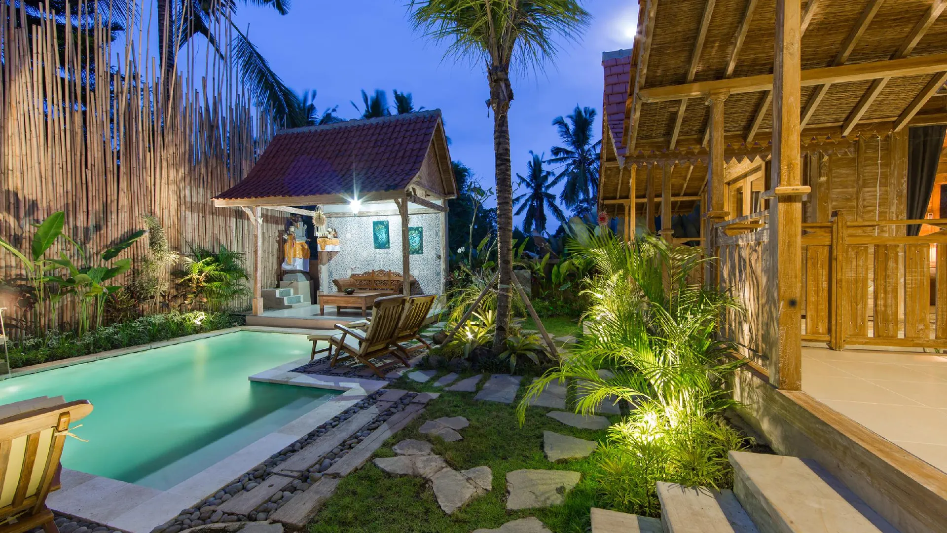 발리 비제 스위트 빌라 4성급 호텔 로비