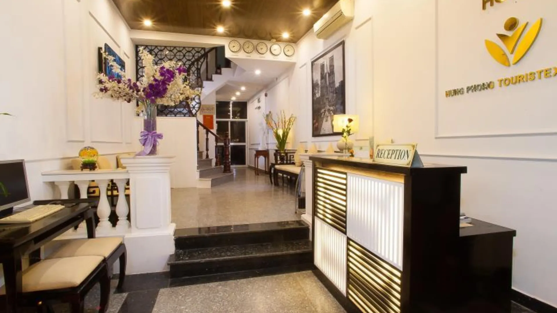 하노이 하노이 럭셔리 호텔 3성급 호텔 로비