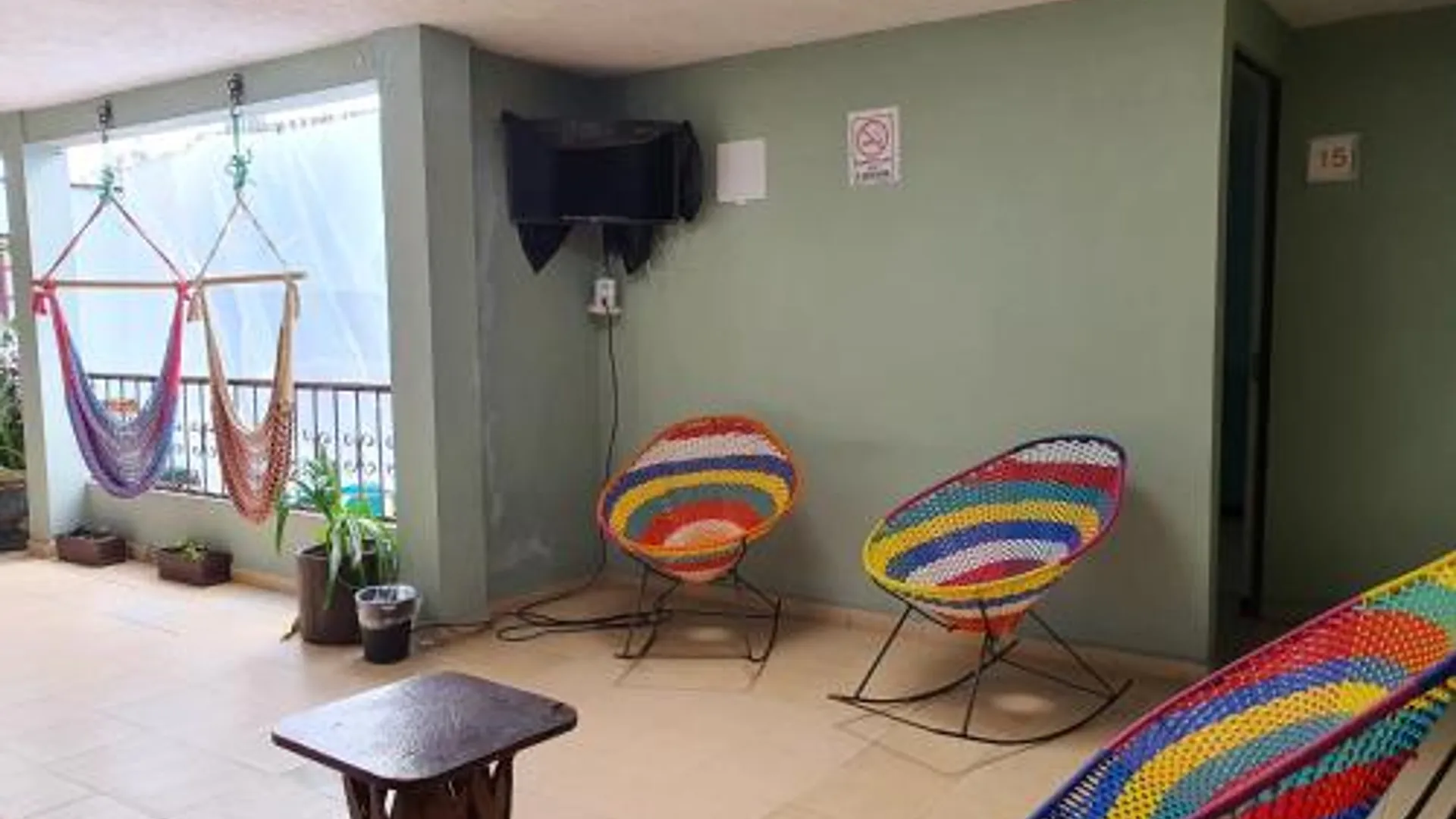 오악사카 Hierba De Conejo Hostel 2성급 호텔 레스토랑