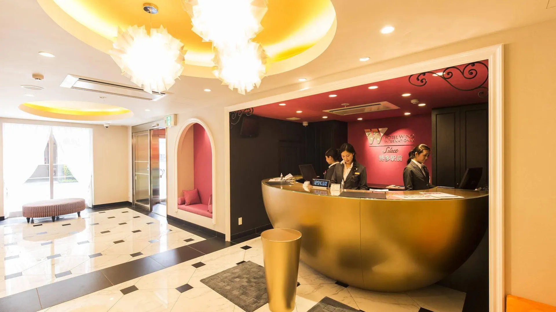 후쿠오카 호텔 윙 인터내셔널 셀렉트 하카타 에키마에 3성급 호텔 외관