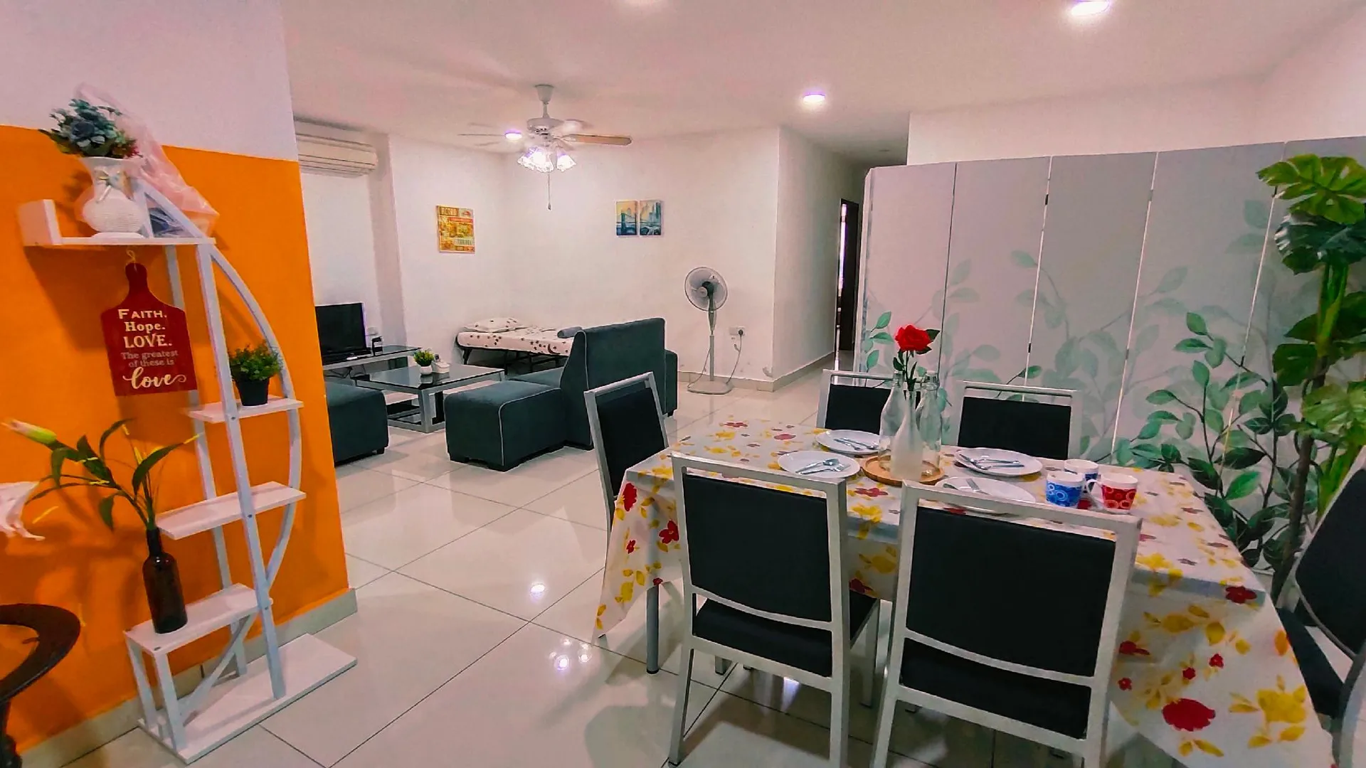 조호바루 / 조호르바루 조호바루 시내의 아파트먼트 (100m², 침실 3개, 프라이빗 욕실 2개) 4성급 싱글룸 수영장