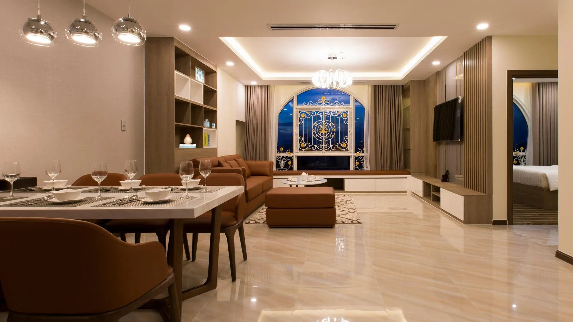 호치민 NTA 호텔 - 서비스드 아파트먼츠 4성급 호텔 수영장