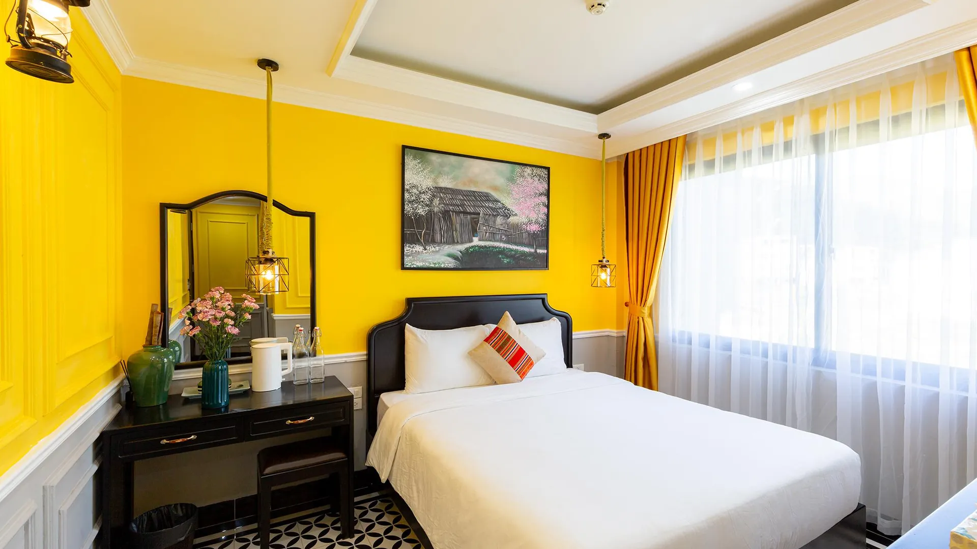 사파 더 1903 사파 1성급 호텔 객실