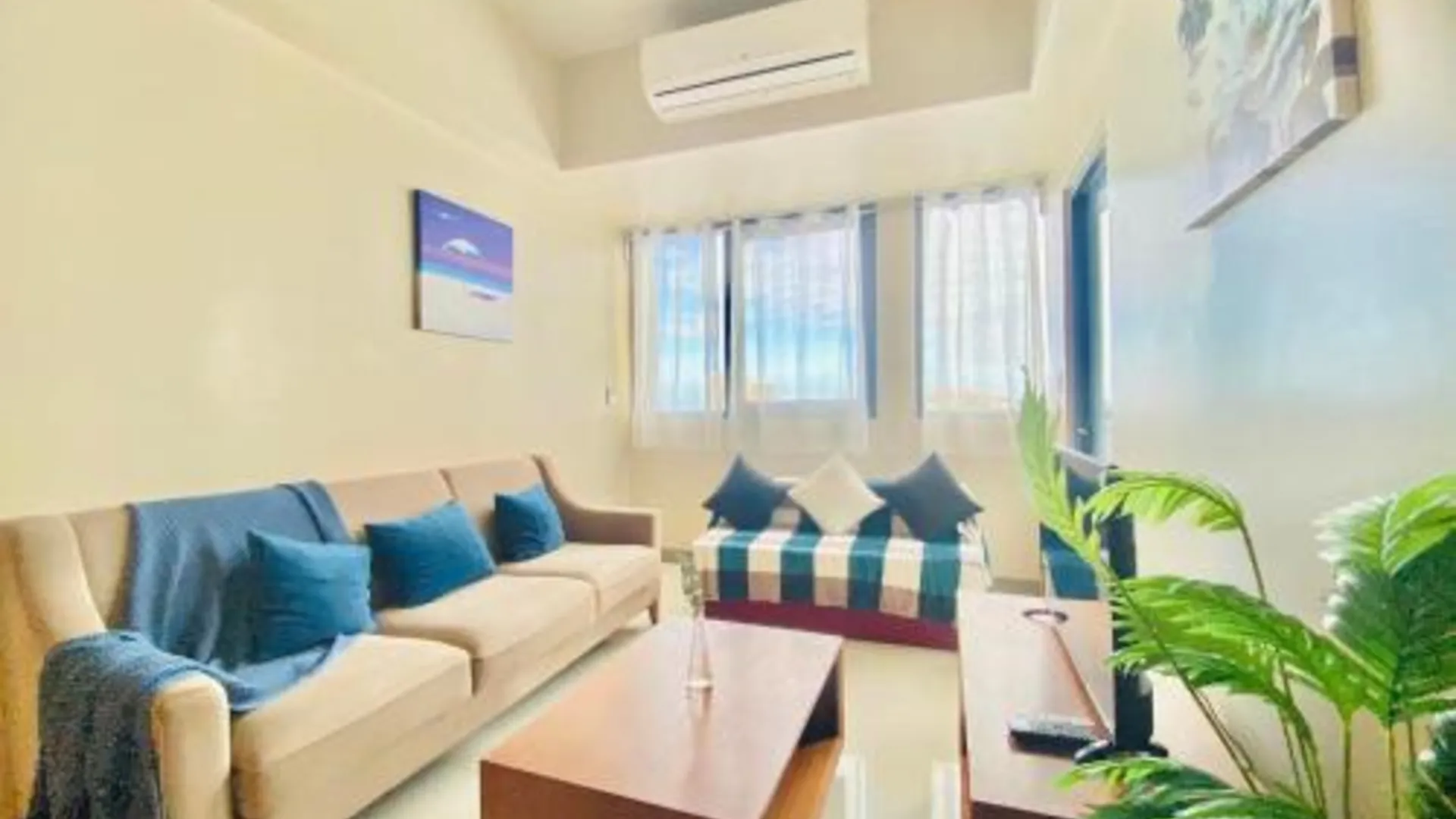 세부 막탄 섬의 프라이빗 하우스 (100m², 침실 1개, 프라이빗 욕실 1개) 3성급 게스트하우스 전망