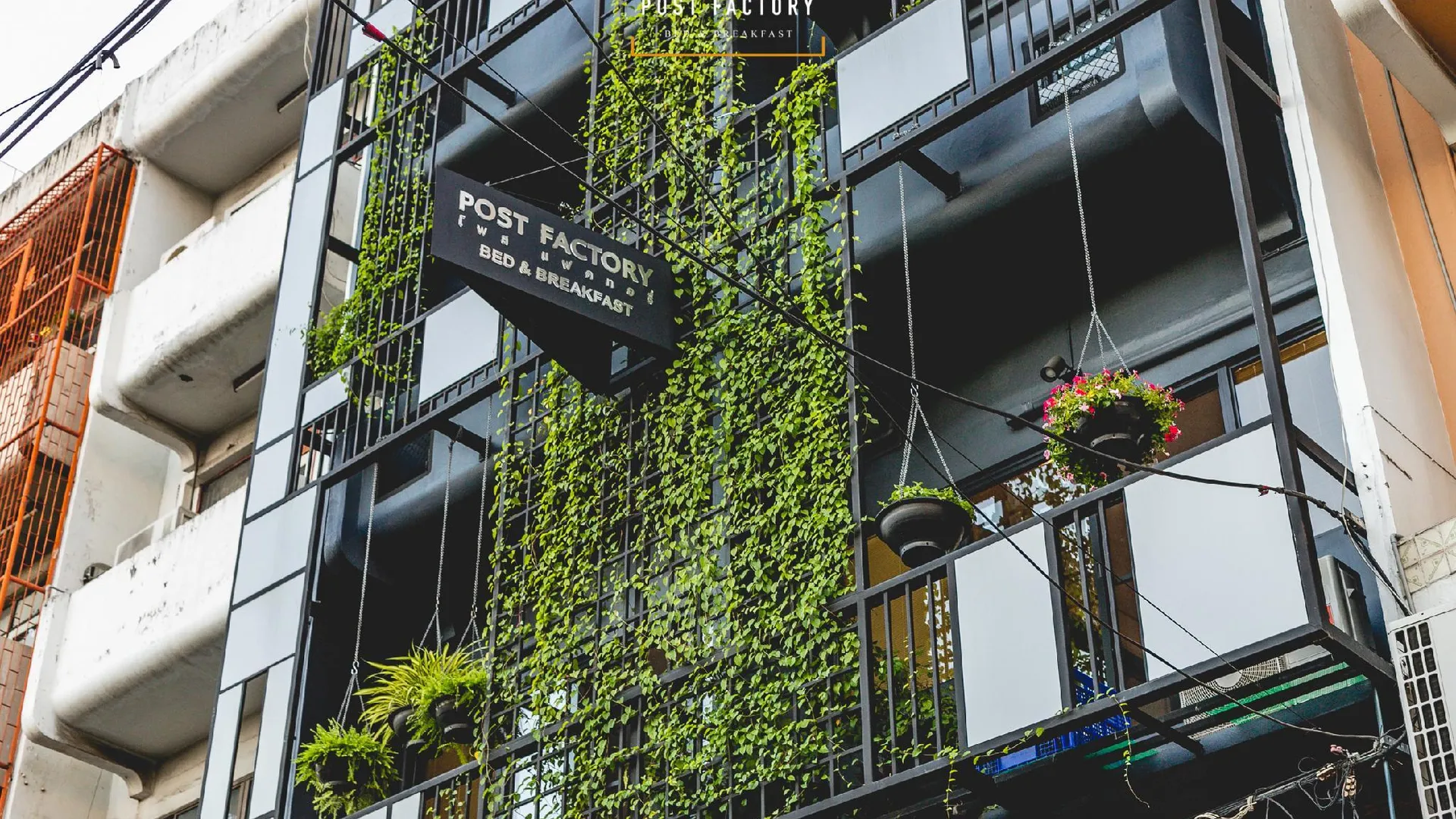 방콕 포스트 팩토리 비앤비 호스텔 2성급 호텔 로비