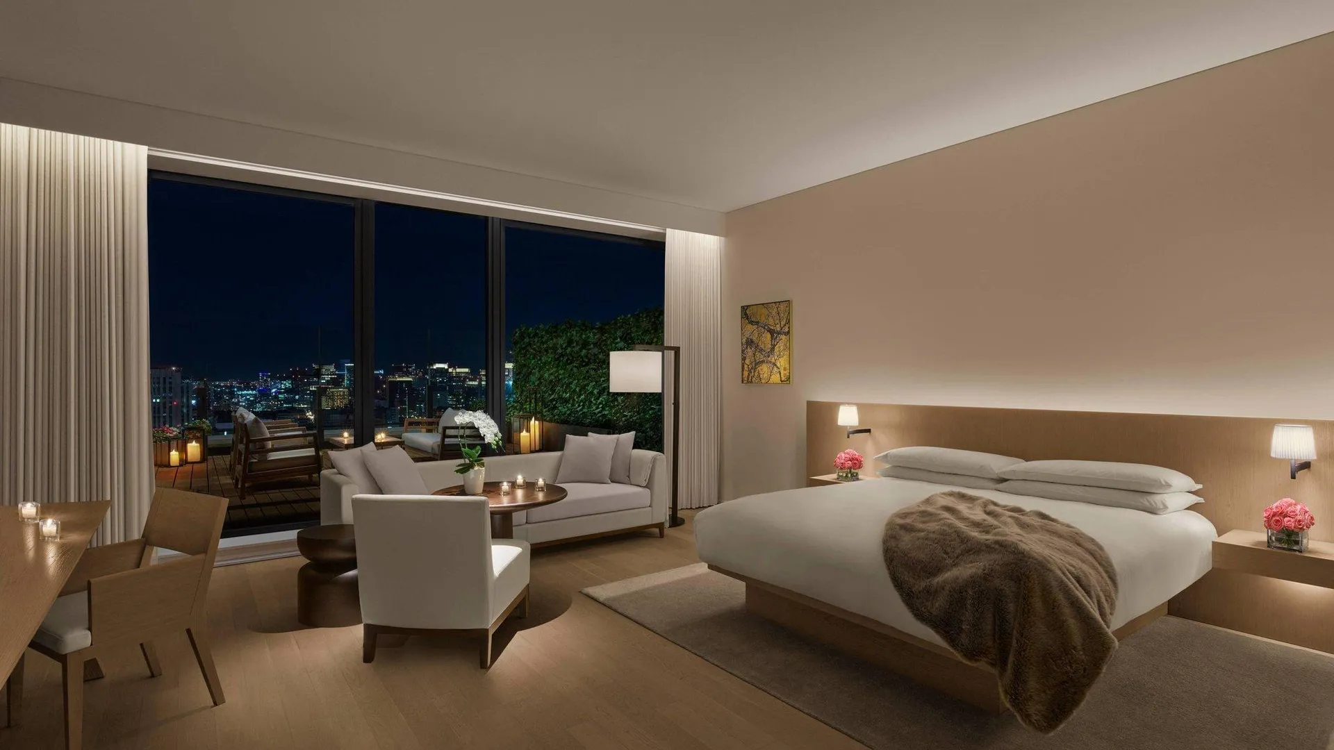 도쿄 / 동경 더 도쿄 에디션, 도라노몬 5성급 호텔 전망