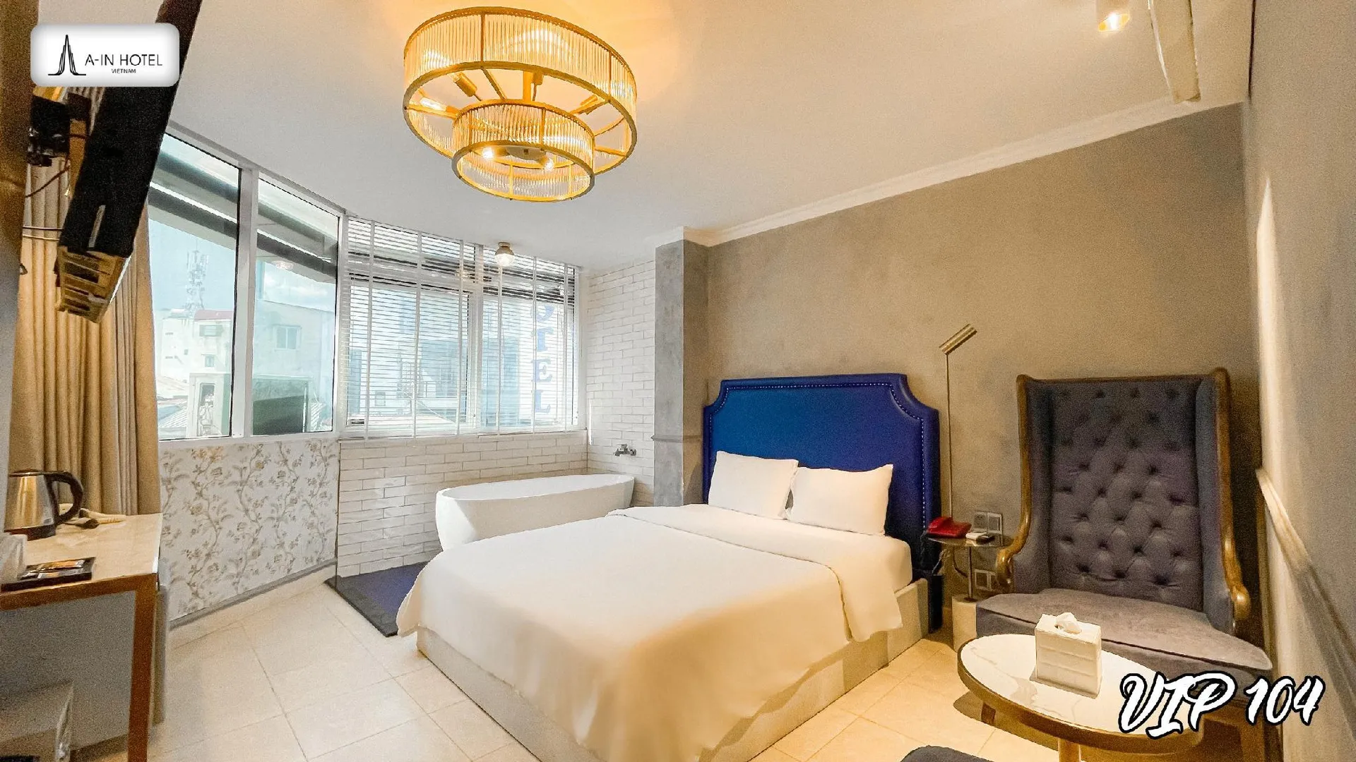 호치민 A-인 호텔 델루나 호텔 스위트룸