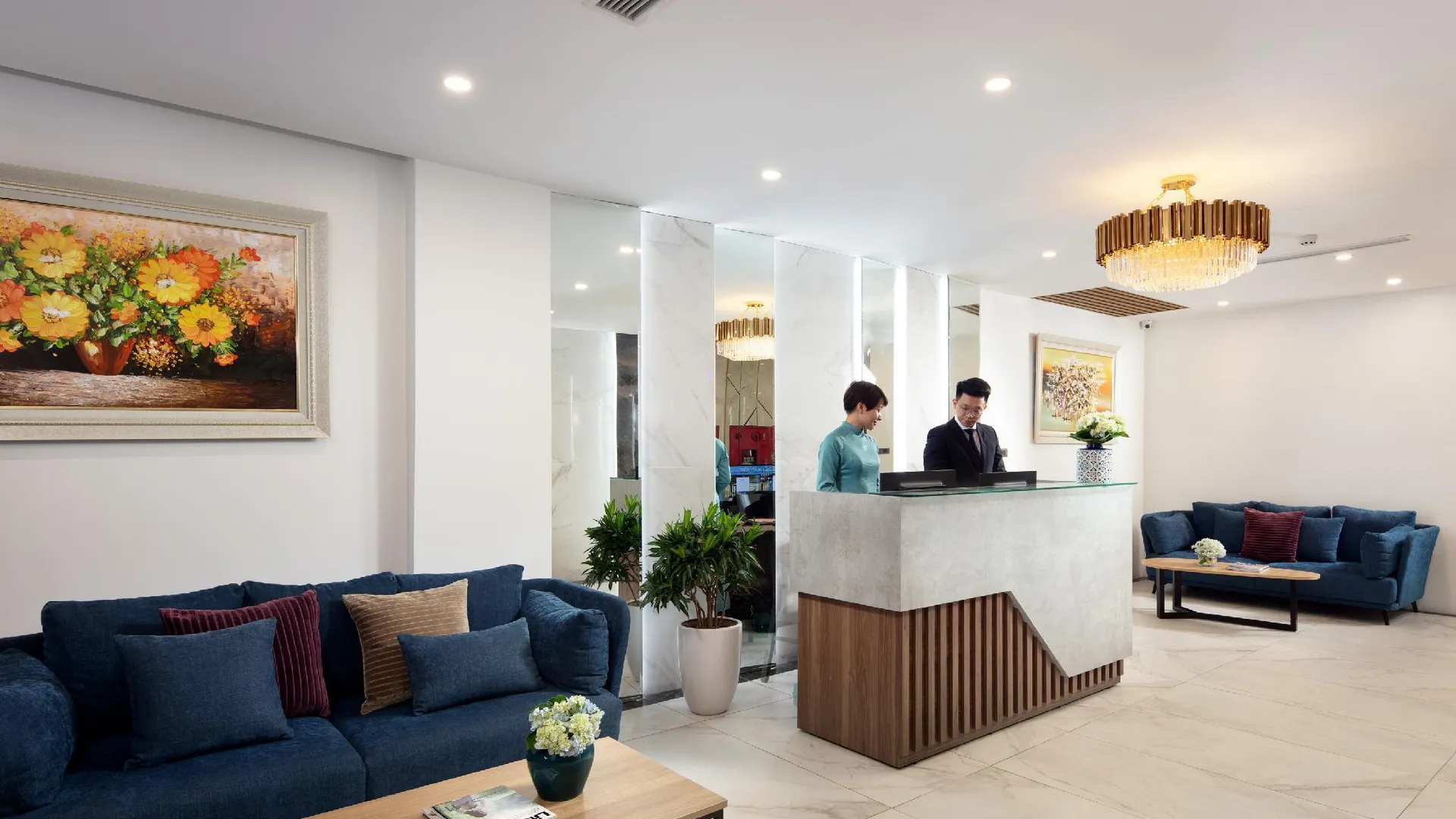 하노이 더 갤럭시 홈 호텔 앤 아파트먼트 4성급 호텔 객실