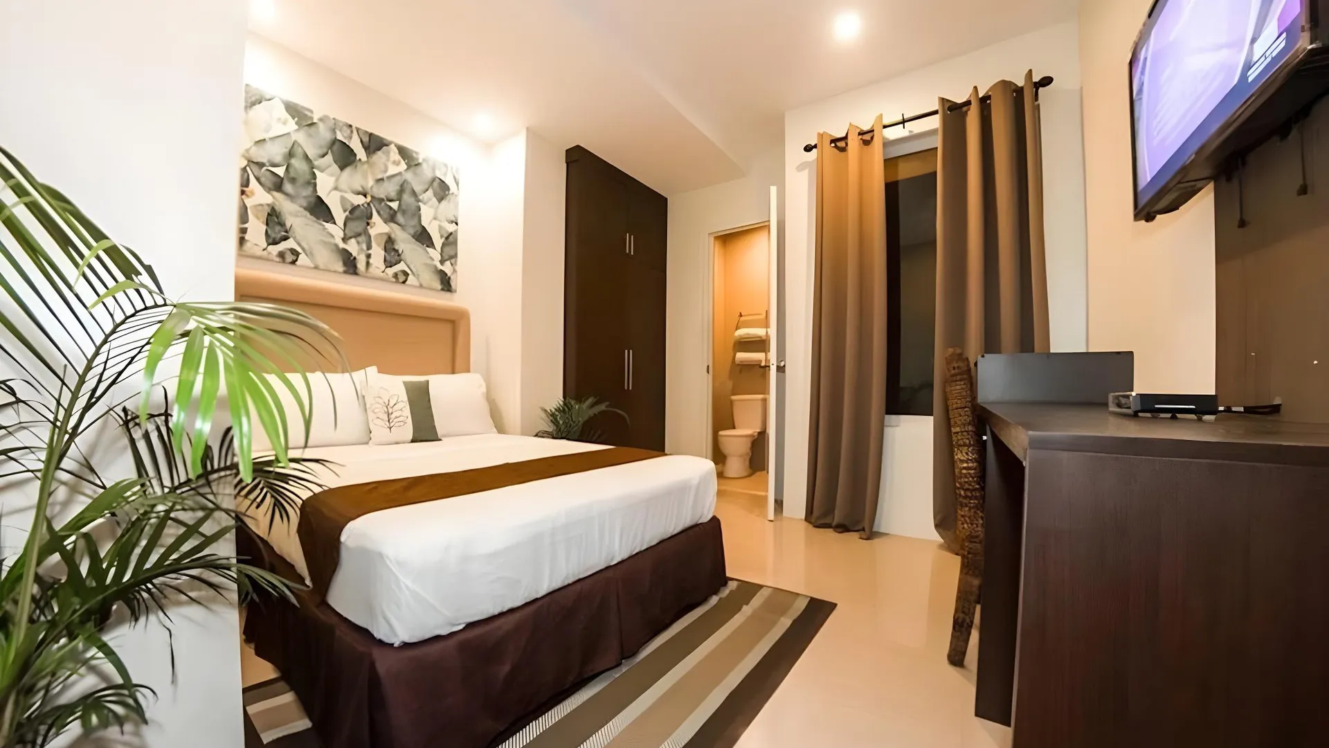 세부 베로비노 스위트 2성급 호텔 객실