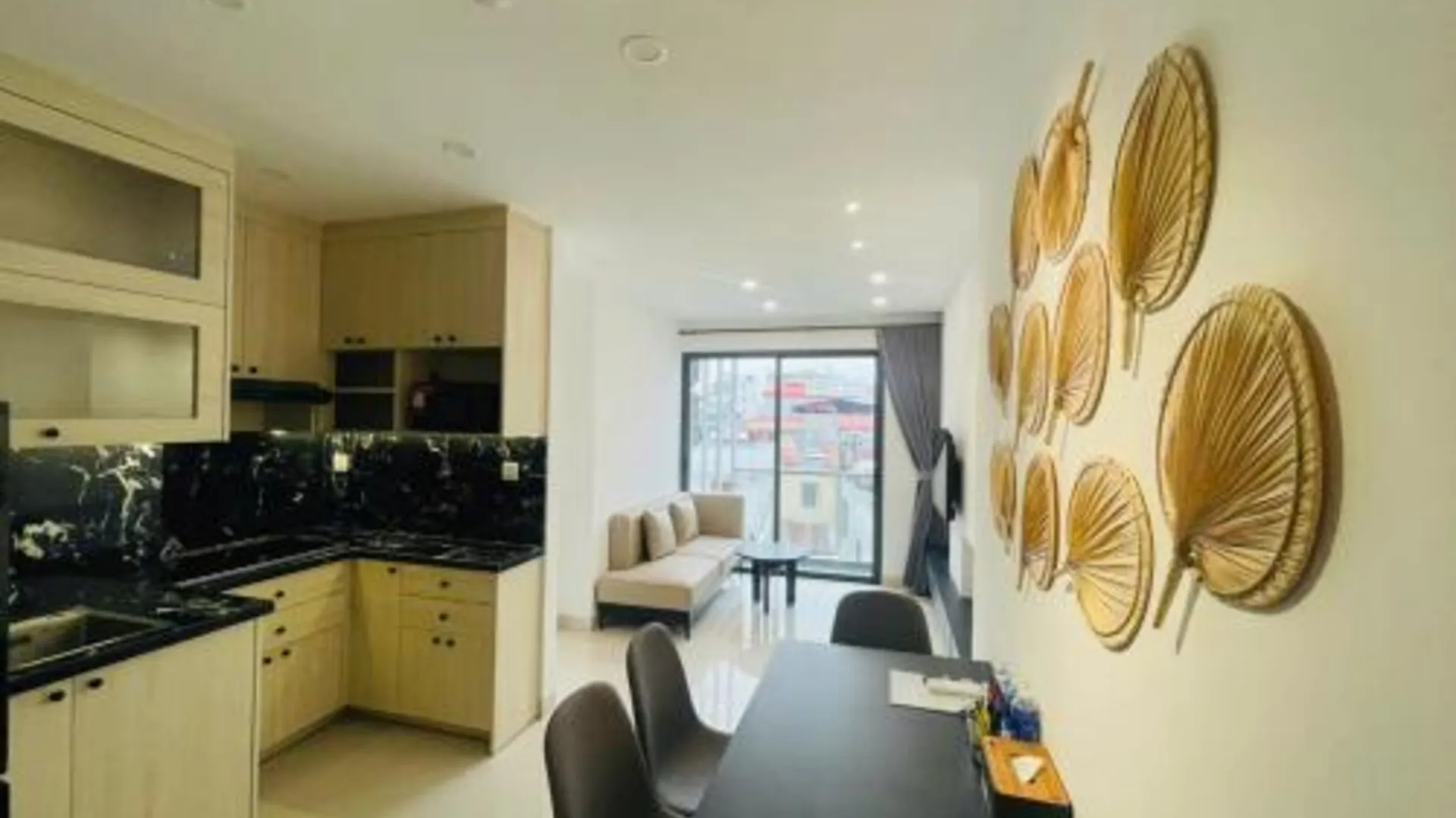 하노이 선 레지던스 호텔 앤 아파트먼트 4성급 게스트하우스 레스토랑